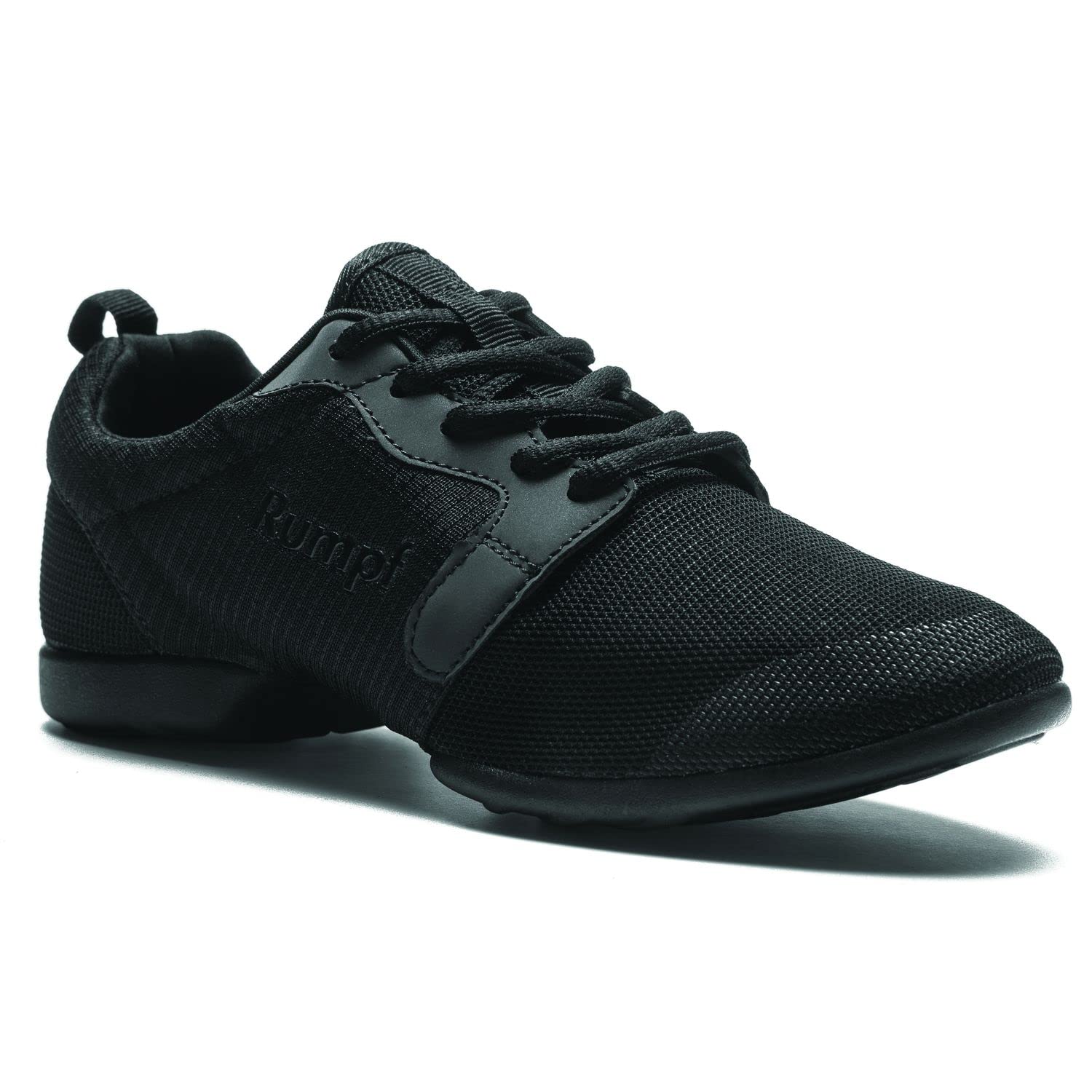 Rumpf Mojo 1510 Tanzsneaker Tanzschuhe Hip Lindy Hop Gymnastik Trainings Hallen Aerobic Schuhe schwarz