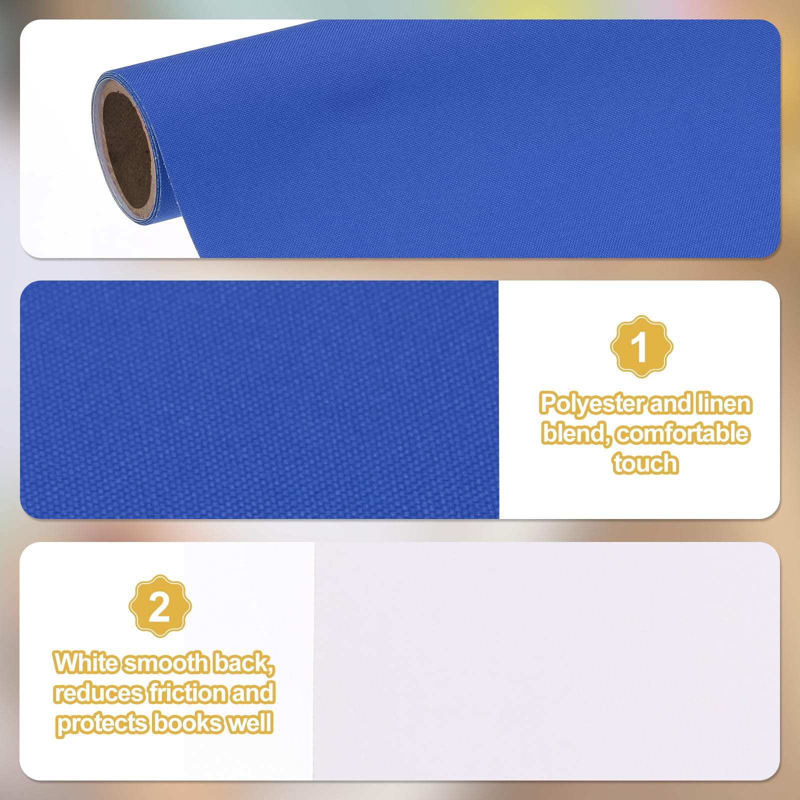 PATIKIL 40"x16" Bookbinding Cloth - Image 3
