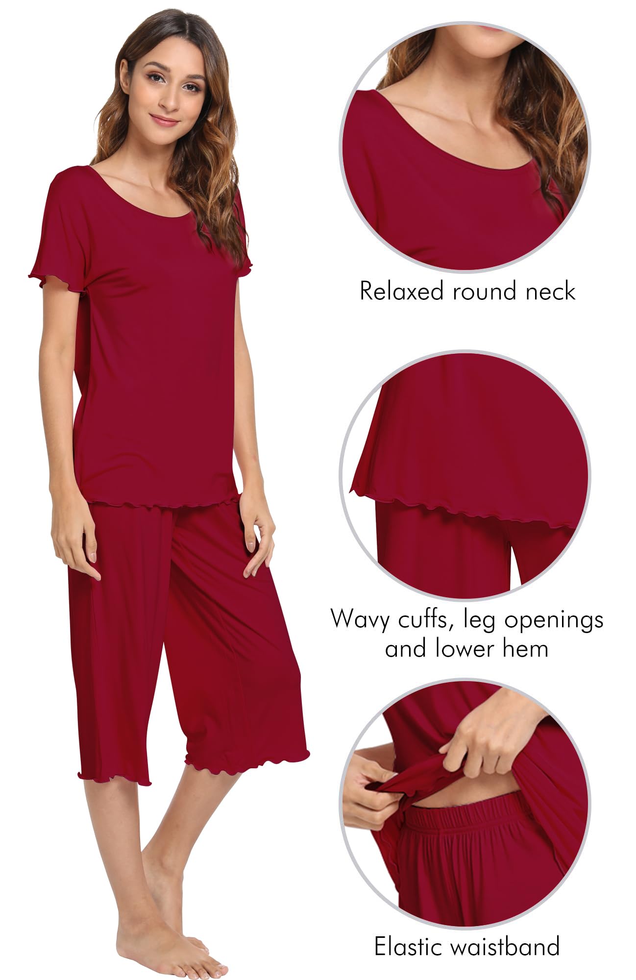 WiWi Damen Soft Pyjamaset