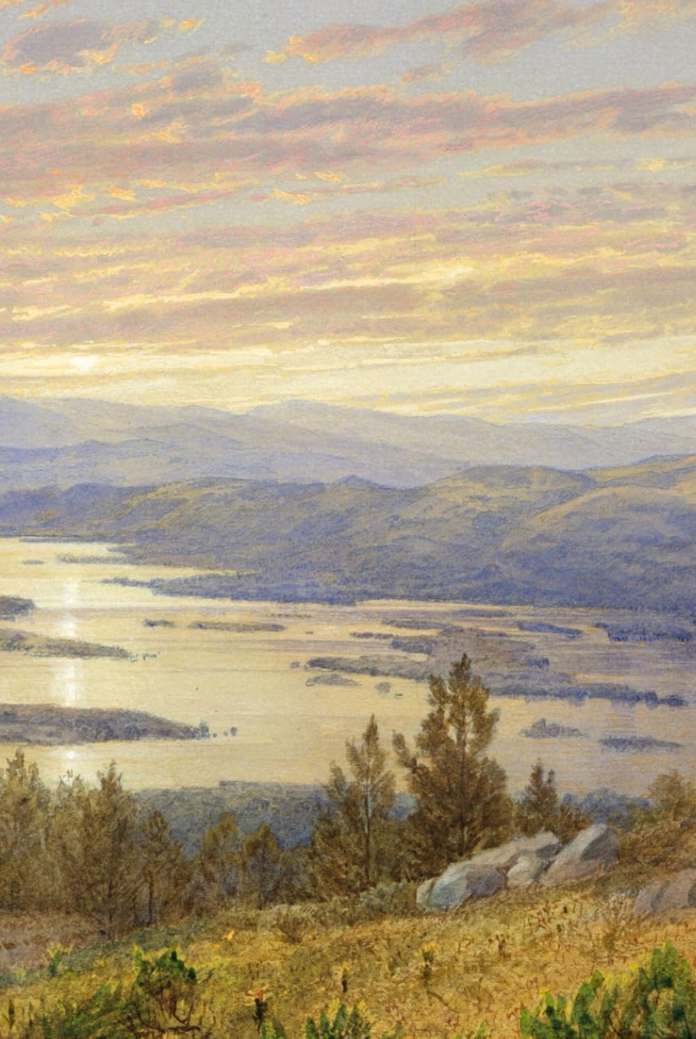 Carnet Art William Trost Richards : décor de bureau idéal et carnet d'écriture pour passionnés