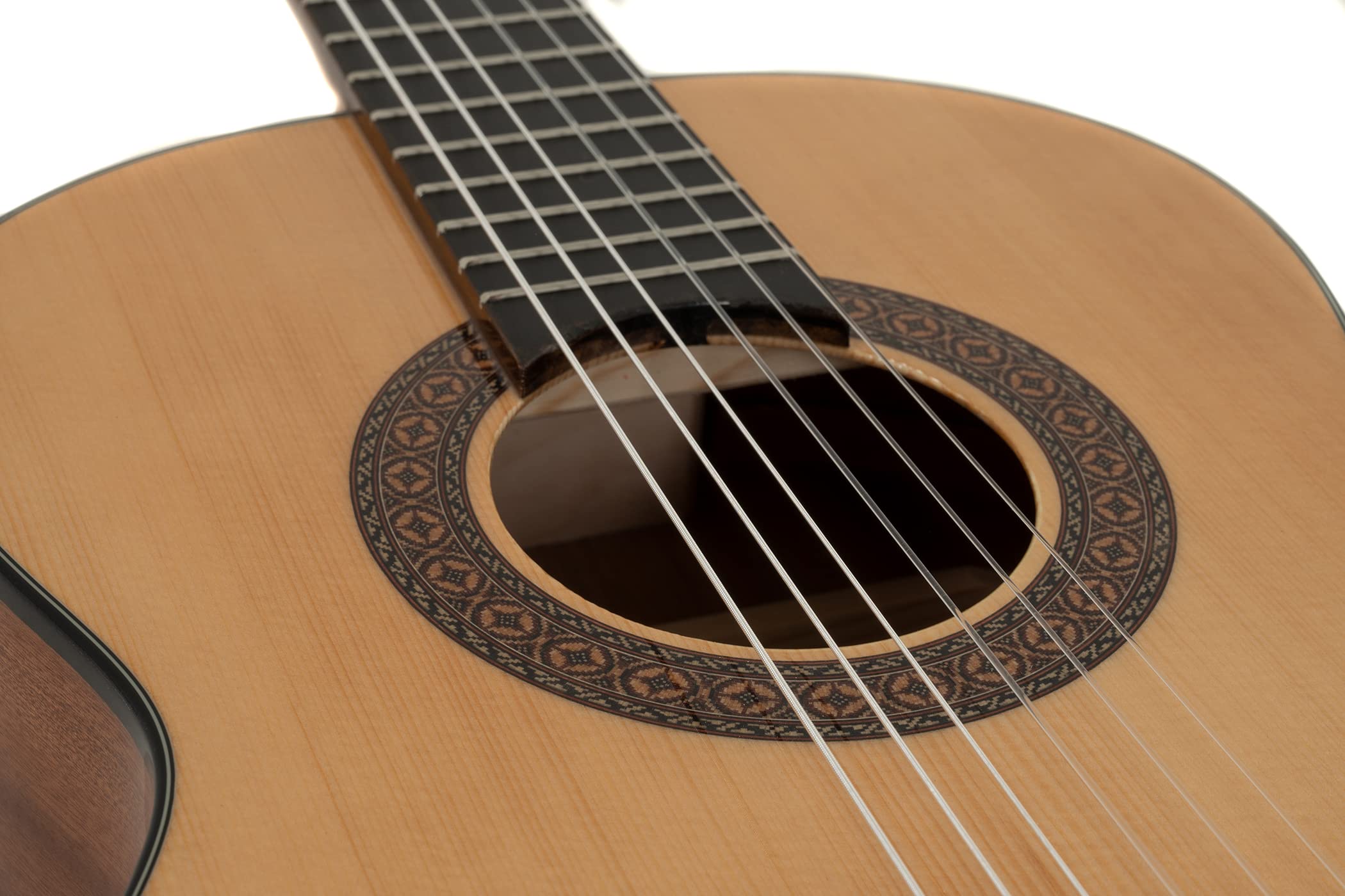 GEWA Guitarra clásica Pro Arte GC 75 A - tamaño 3/4 (aprox. 9-11 años) - Tapa de abeto macizo - Fondo/aros de caoba - Cuerdas Hannabach - Mecánica dorada - Fabricado en Europa