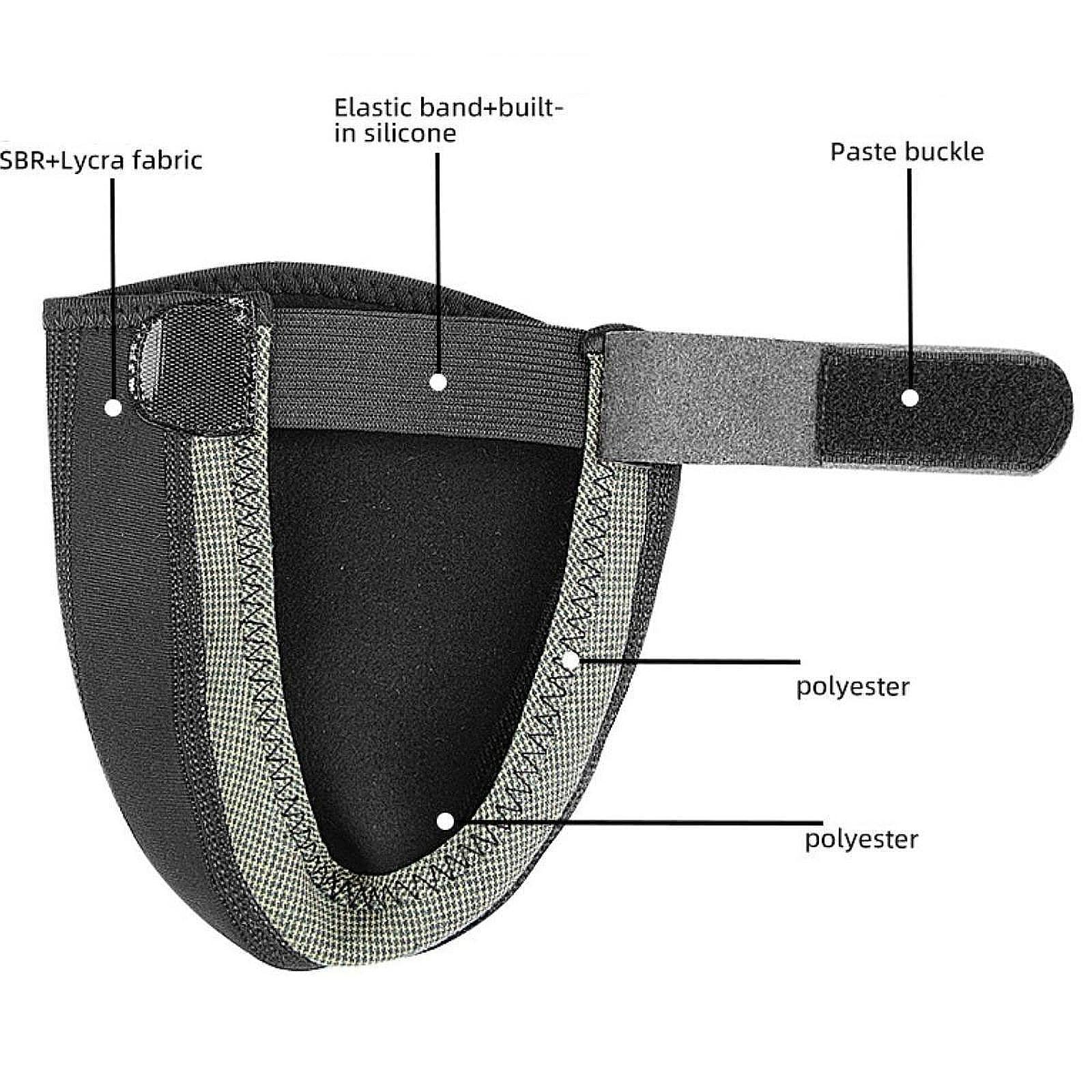 Vaveren Shoe Toe Cover Toe Warmer Outdoors Protector Water Resistant Cold Weather Thermal Toe Cover Cycling Shoe Cover Half Shoecover, EU Size 35 to 38