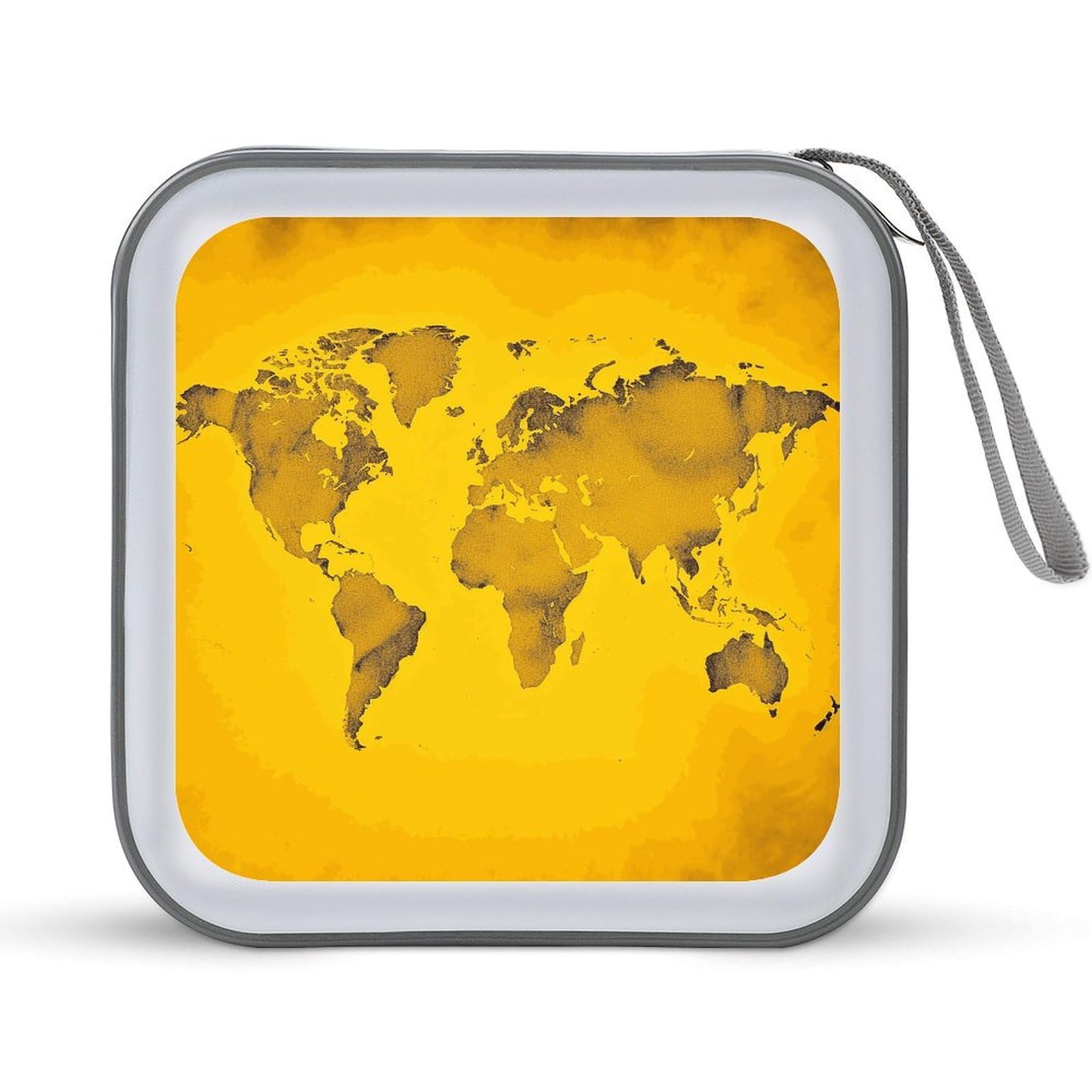 VstaDank - DVD Protective Case 40 Capacity World Map Storage Organizer 40 Capacity Booklet Folder Portable Disk Car Disc Portfolio CD
