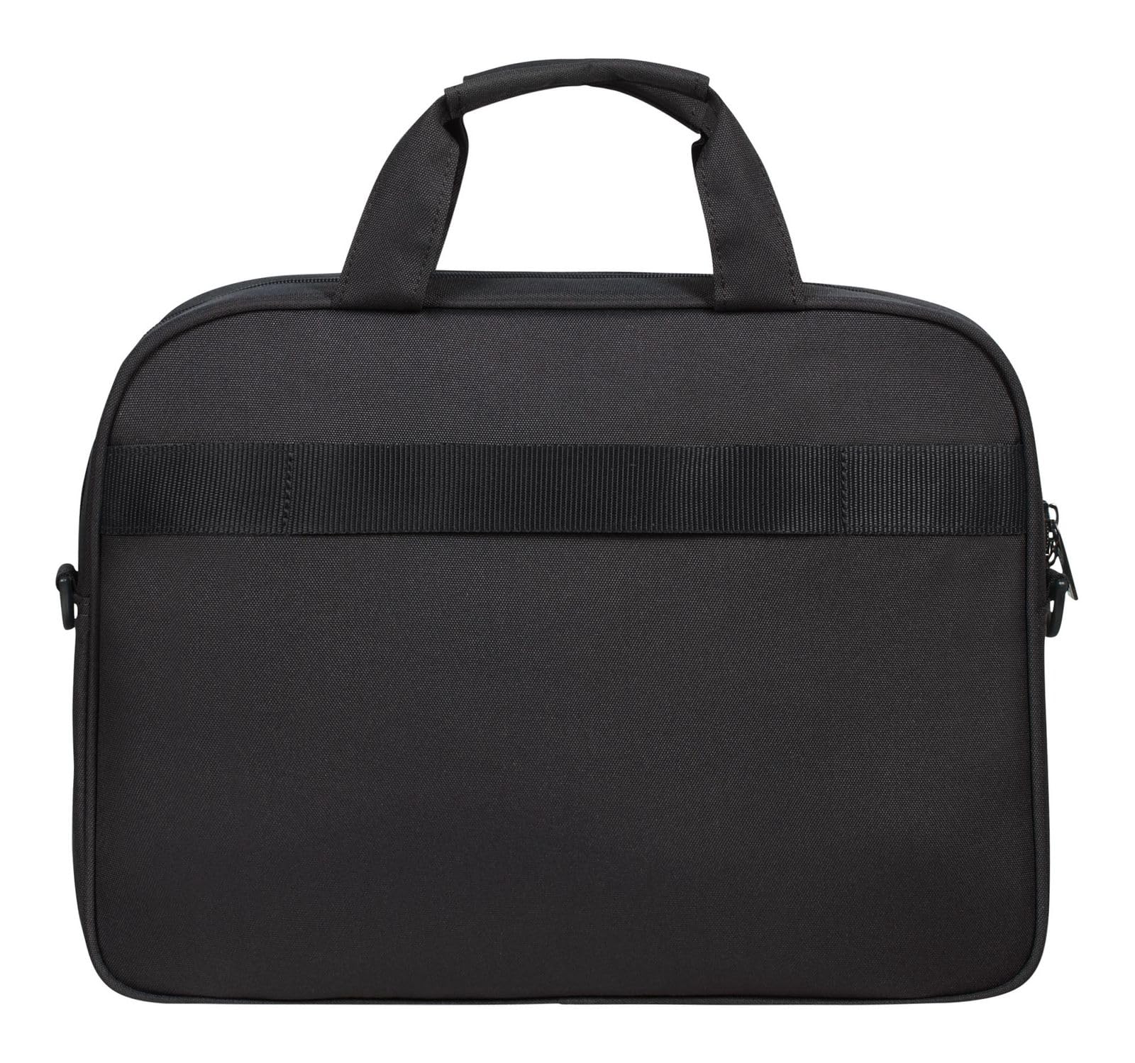 American Tourister AT Work - Borsa per laptop 15.6 pollici, 42 cm, 15 L, Nero/Arancione (Black/Orange)