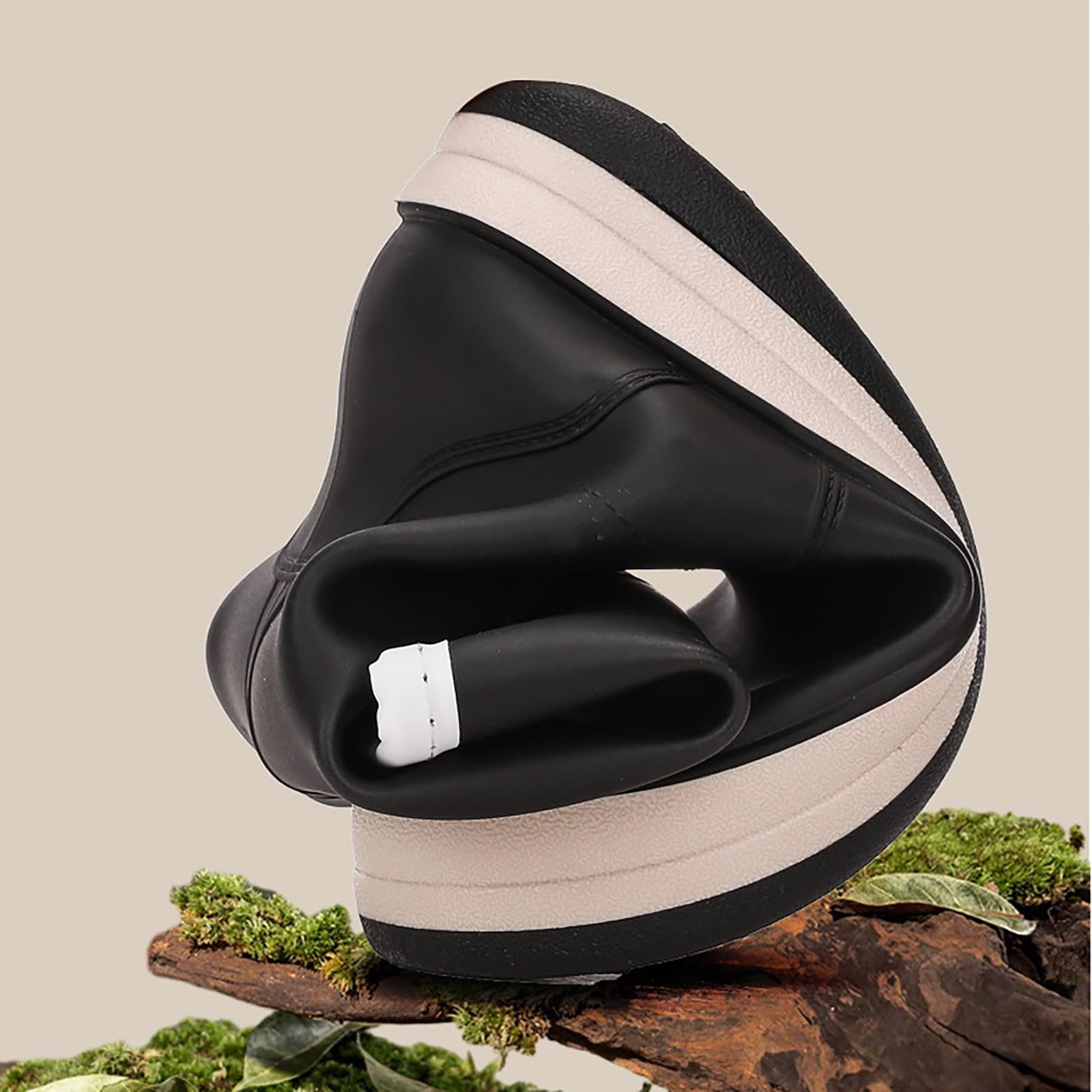 Generisch Botas de agua para mujer, botas de lluvia altas para festivales, impermeables, unisex, antideslizantes, para la lluvia, botas de agua, ligeras, botas de verano
