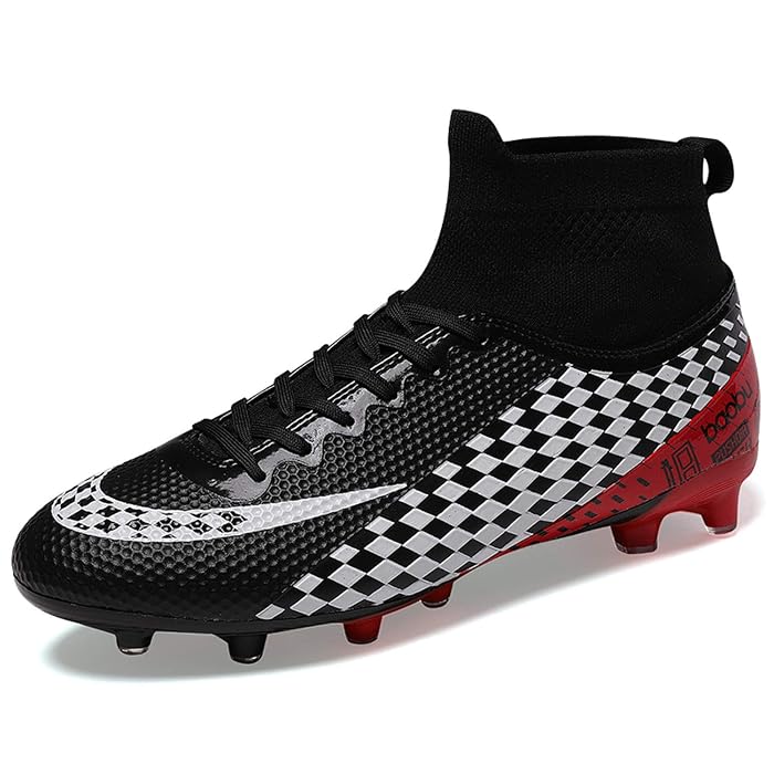 Buy WOWEI Football Boots Men High Top 