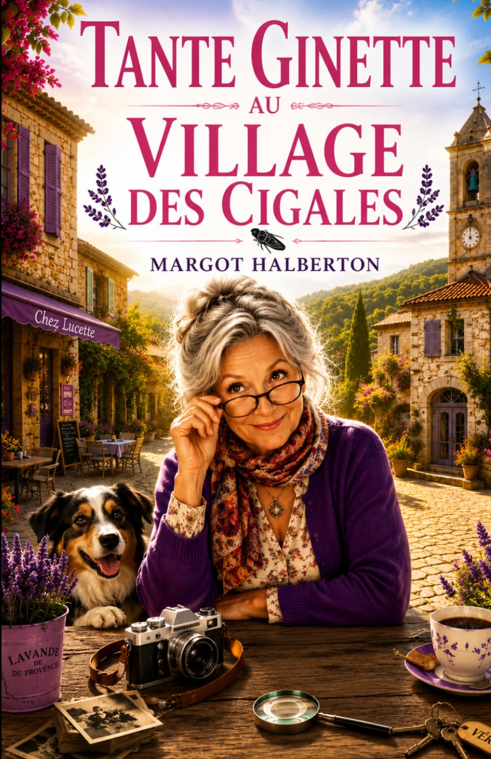 Tante Ginette au Village des Cigales: Une nouvelle enquête de Tante Ginette où les secrets du passé résonnent encore sous le chant des cigales… (Tante Ginette mène l'enquête)
