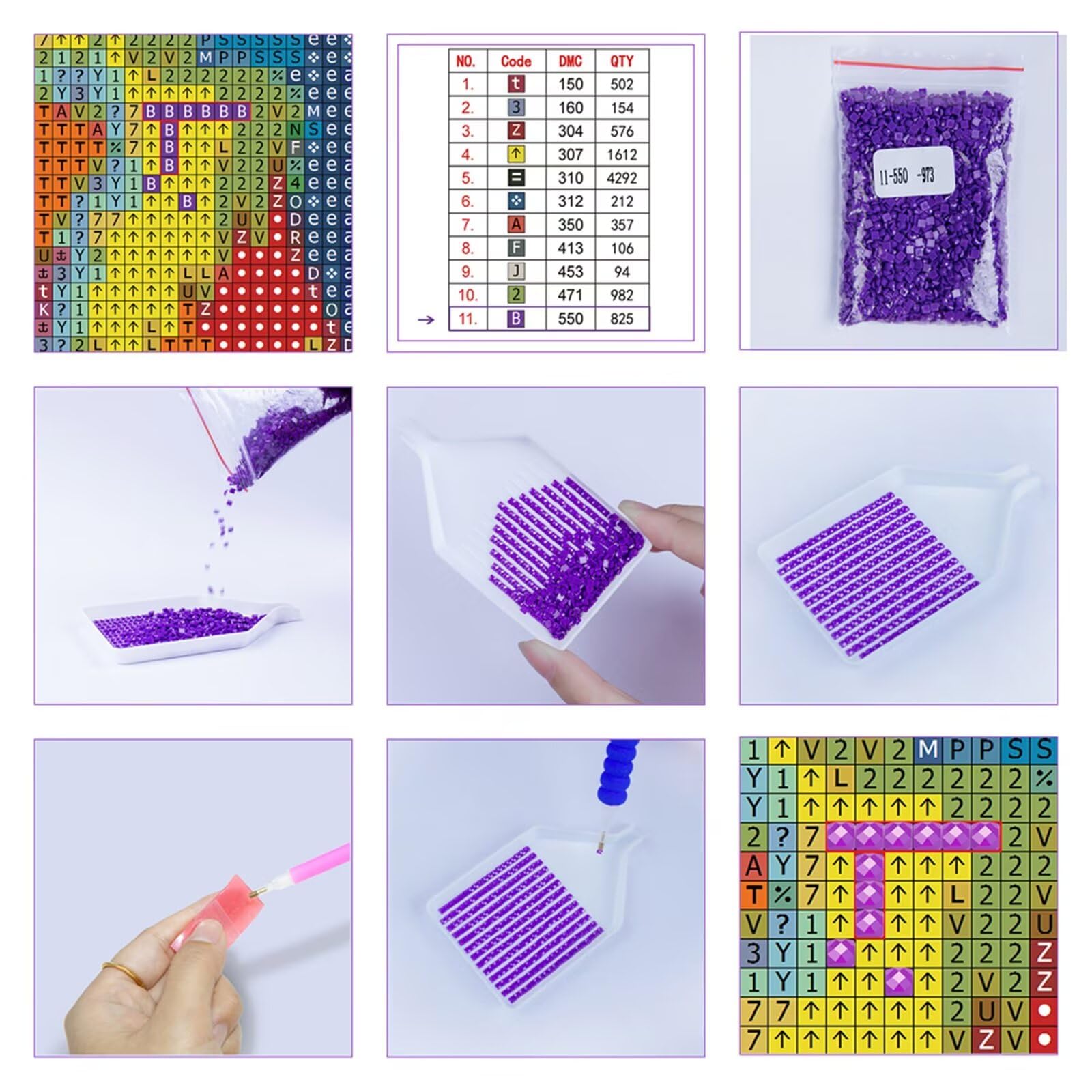 Kits de pintura de diamantes para adultos, ciudad, vista nocturna, kits de pintura artística para principiantes, cuadros de diamante de perforación completa, pinturas artísticas de cristal para
