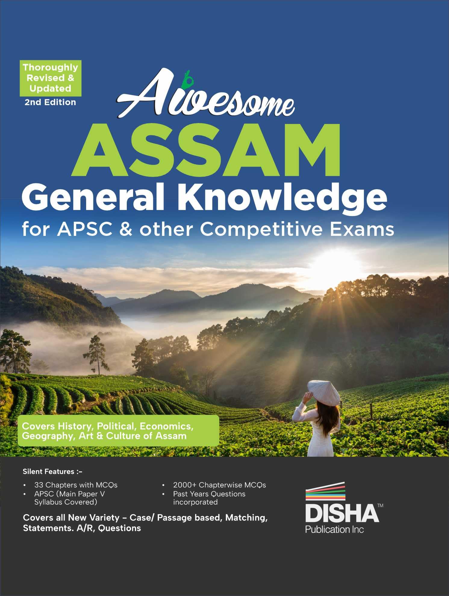 Awesome ASSAM - General Knowledge for APSC & other Competitive Exams 2nd Edition | Disha Experts