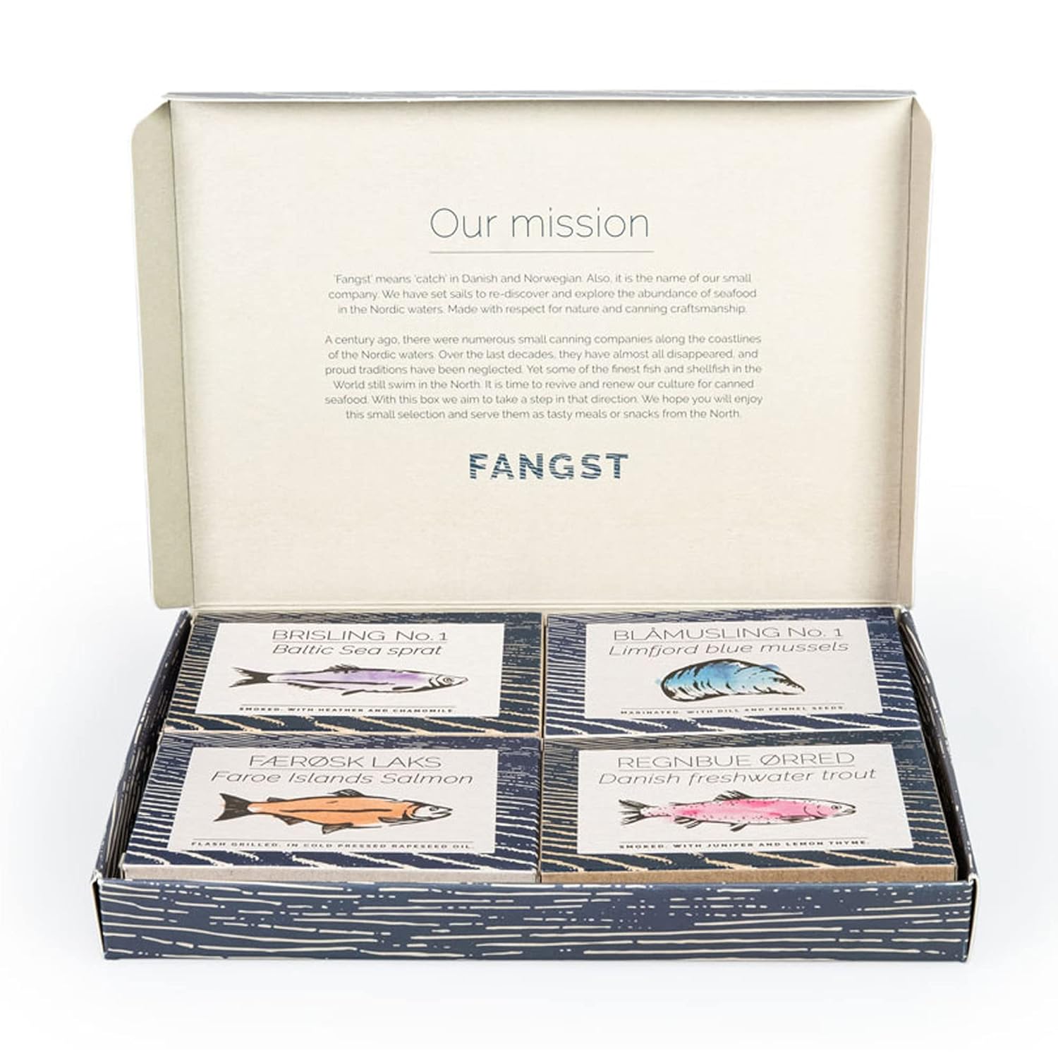 Fangst - Canned Nordic Seafood Variety Pack of 4 - Image 2