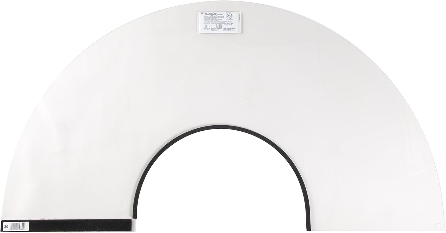 3M Collar for X-Large Dog, 30-Inch, Clear, Box/10