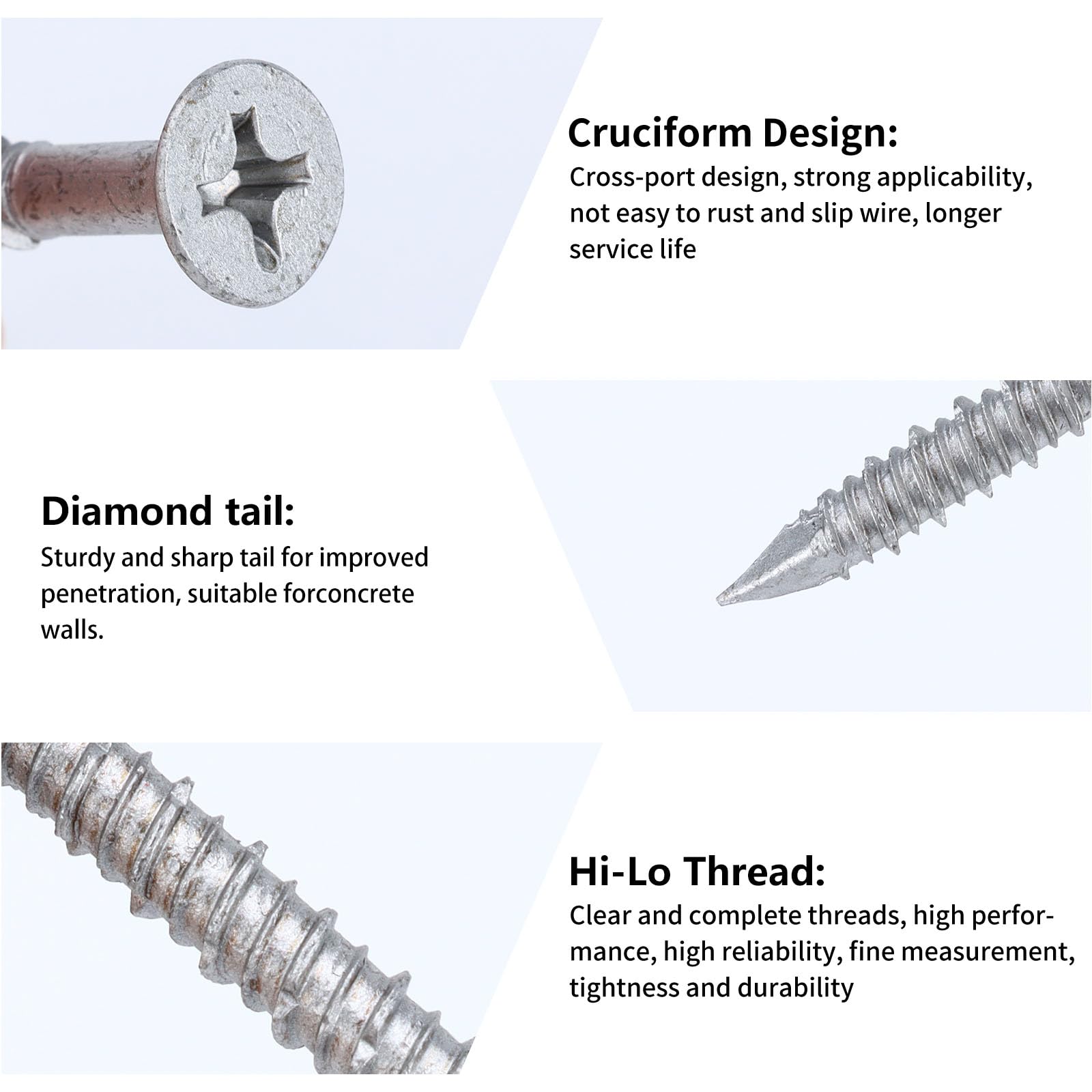 Bobibbi 3/16 X 11/4 410 Stainless Steel Flat Head