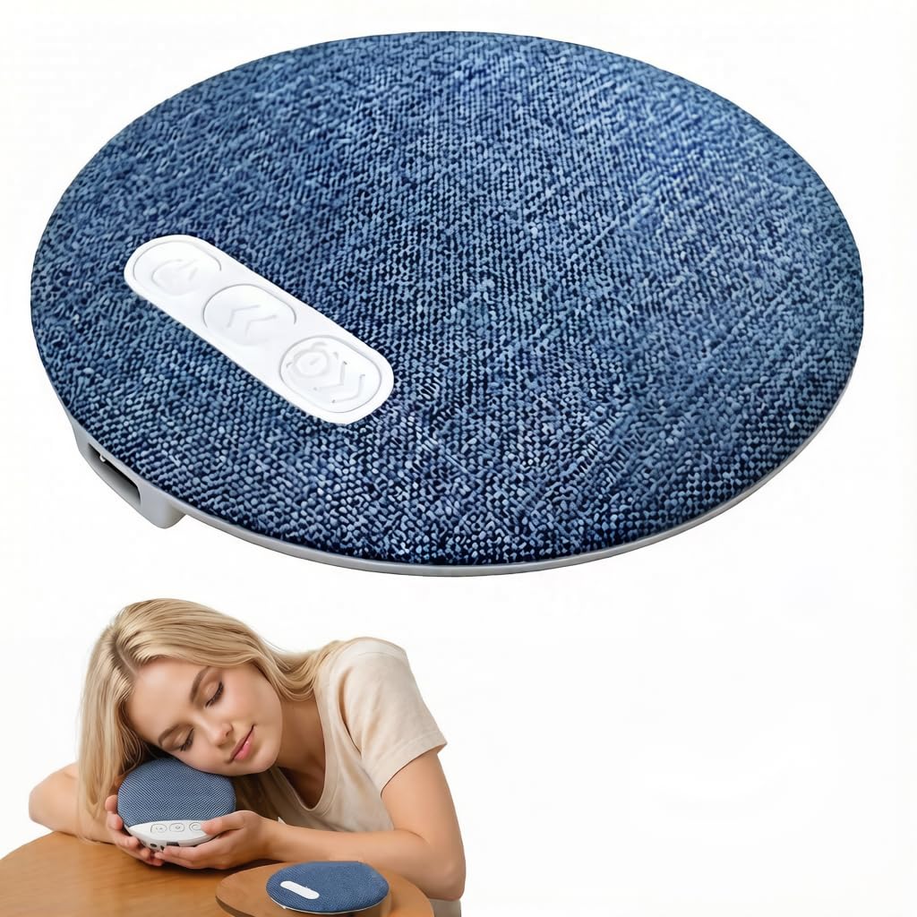 Bluetooth Pillow Speaker, Wireless Sleep Headphones Alternative with Ultra-Thin Design, HD Sound Built, Perfect for Side Sleepers, Insomnia Relief, White Noise Sound Machine for Home Office Travel-picture-30