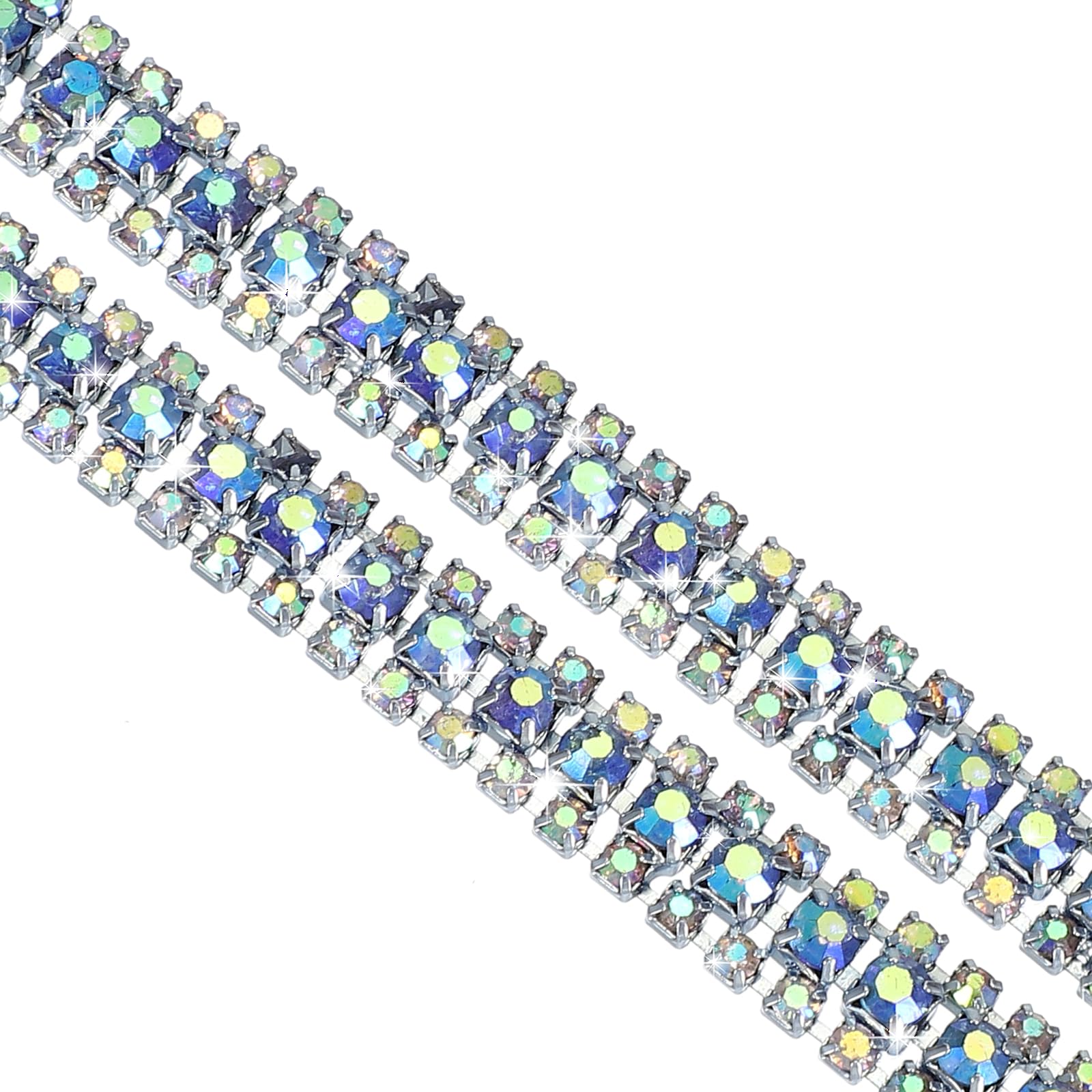 Cinta de diamantes de imitación para reparar ropa y personalizar complementos