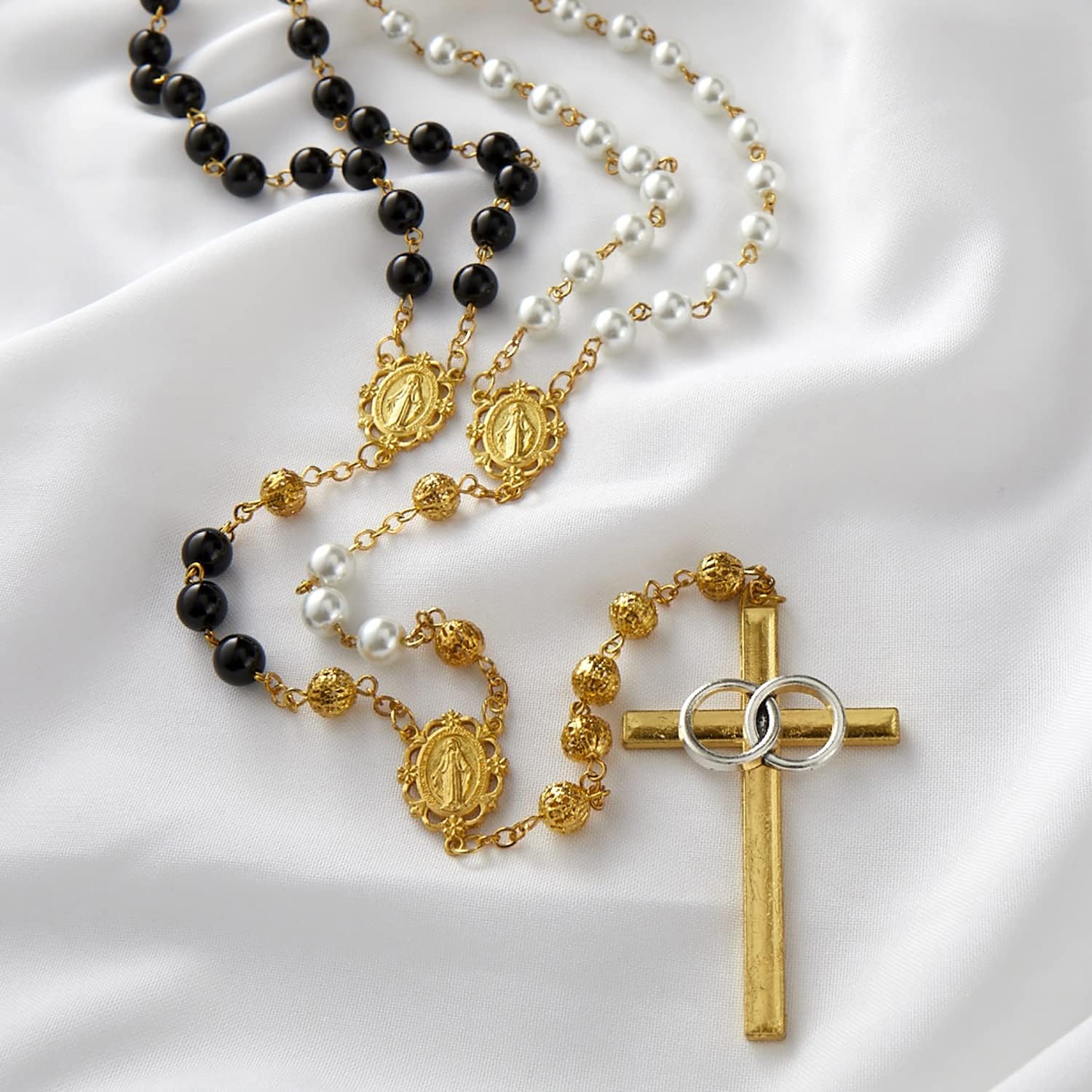 CBC Group Creed-Gift Boxed Wedding Rosary, 36-Inch, Lasso