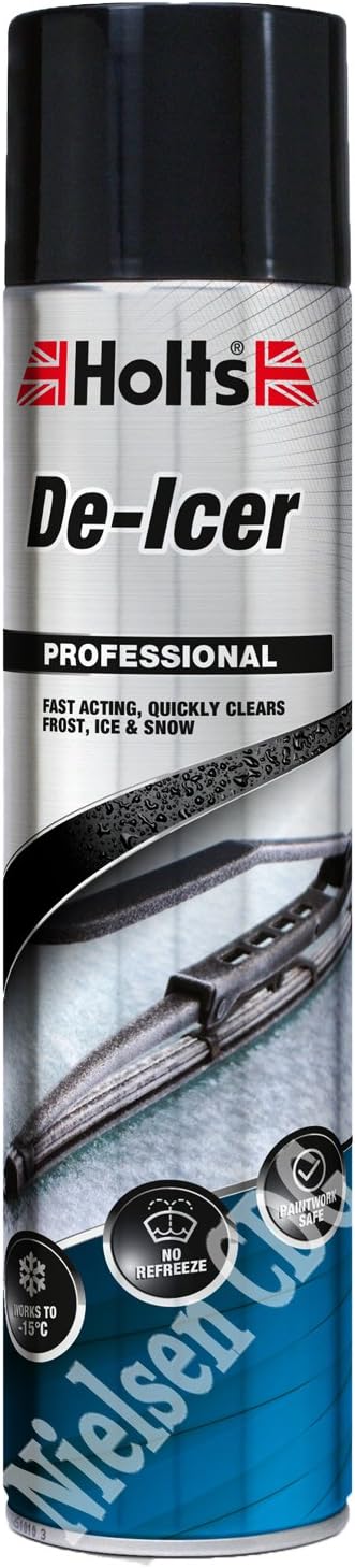 Holts Holts Aerosol De Icer 600ml Car Maintenance De-Icer Scrapers HOLTS DE ICER AEROSOL MINUS 15 DEGREES C DEICER DE-ICER D16 DI6