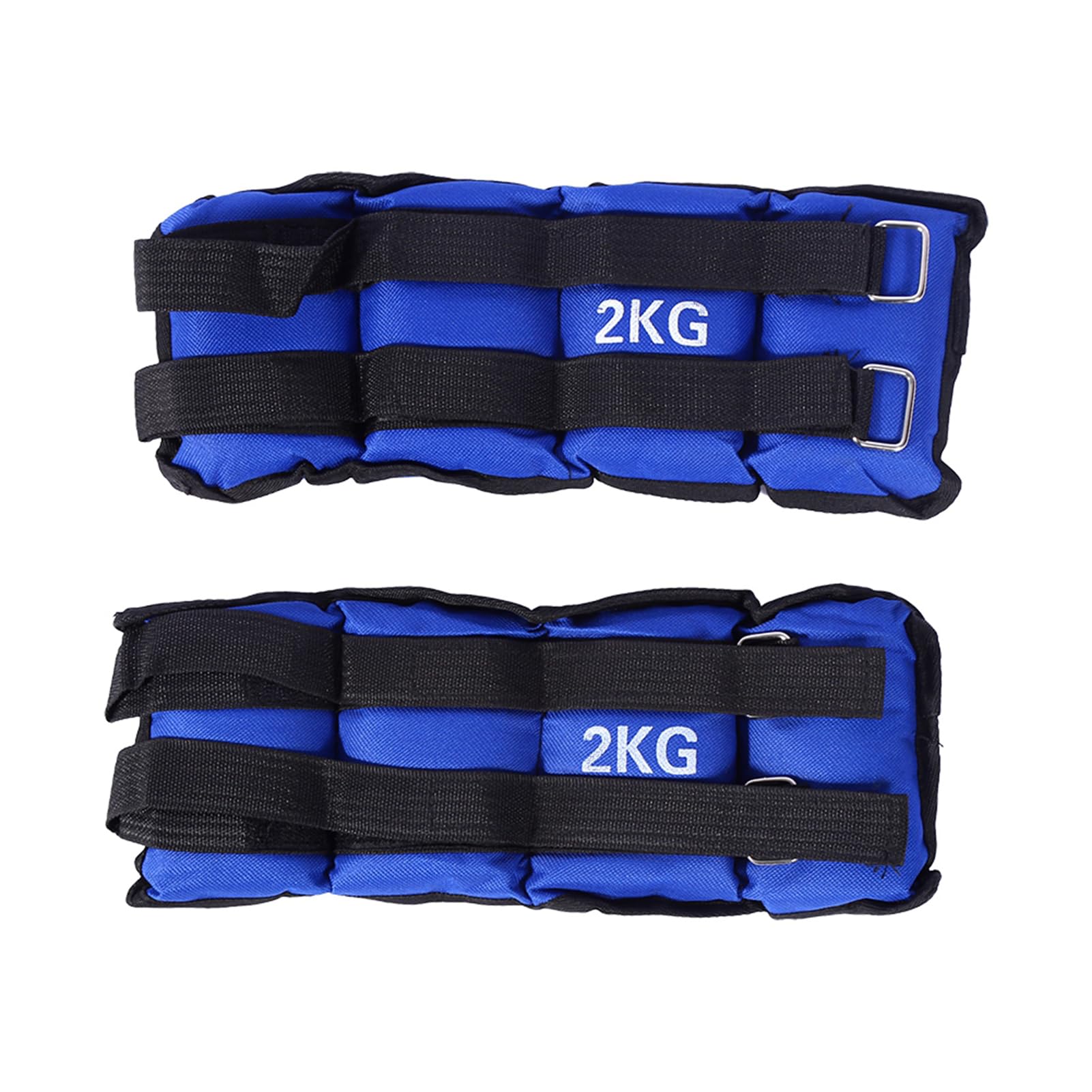 Pesas de Tobillo Ajustables, Pesas de Nailon Resistentes para Tobillo y Muñeca con Cierres de Gancho y Bucle Ajustables, Tela Doble de Tela Oxford, sin Fugas, 1 Kg 2 Kg 3 4