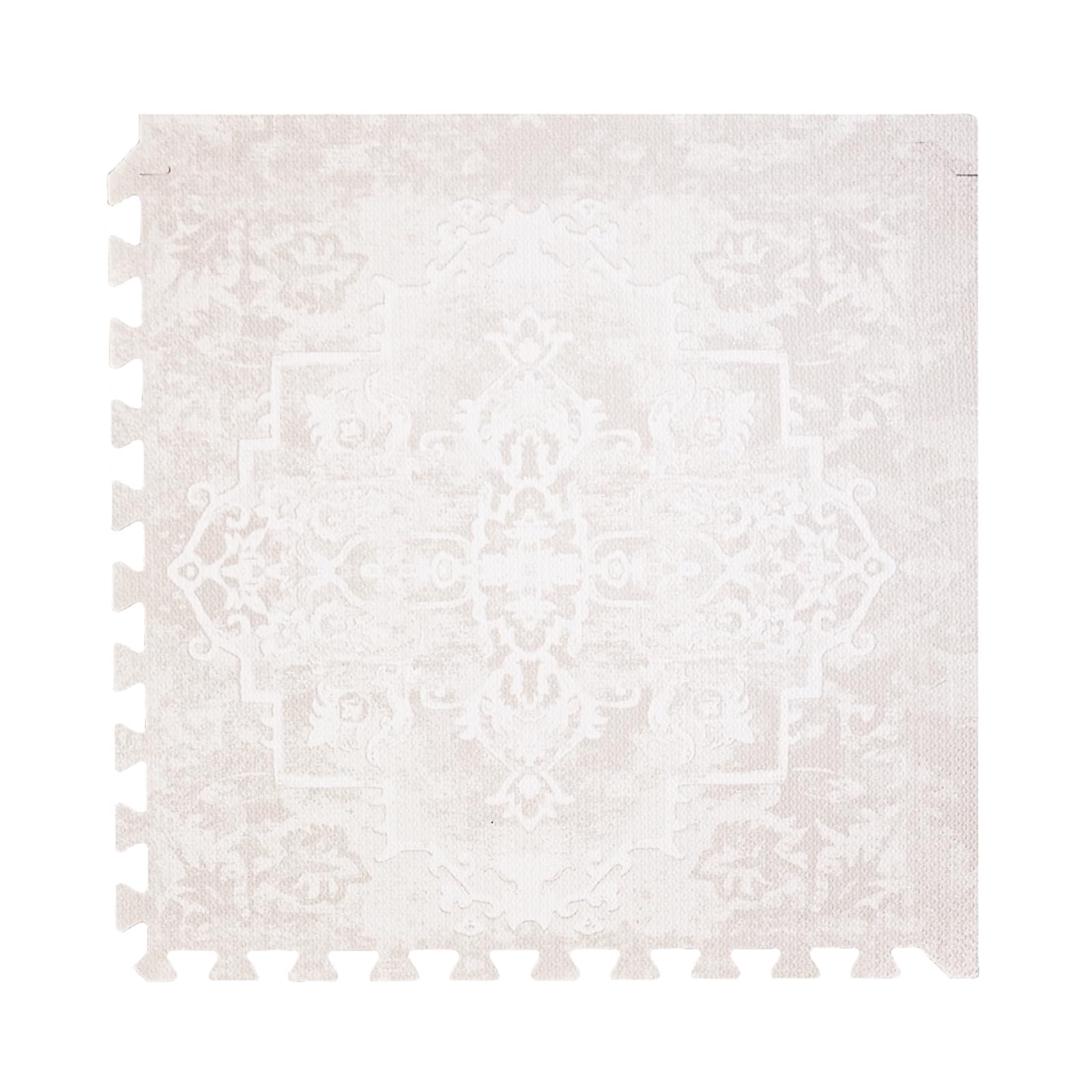 Toddlekind Puzzlematte Kinder, 6-Tlg. Inkl. Rand – Baby-Puzzlematten & Puzzle Bodenmatte, Ungiftige Schaumstoff-Spielmatten Für Bauchzeit Und Krabbeln, 60 × 60 cm Je Teil, Gesamtfläche: 120 x 180 cm