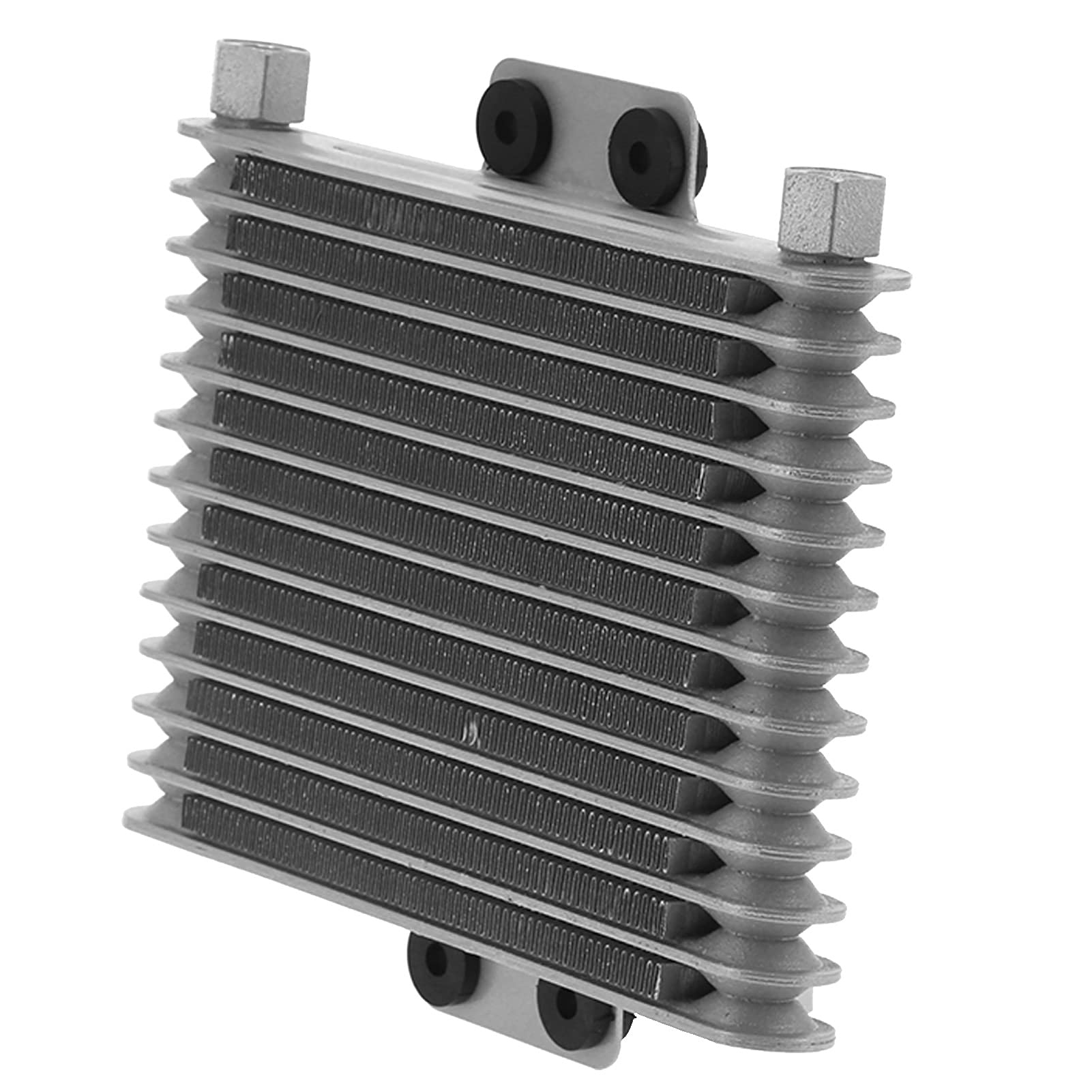 Radiatore Radiatore Radiatore di Radiatore in Alluminio in Lega Argentata Universale per Motocicletta Automobilistica