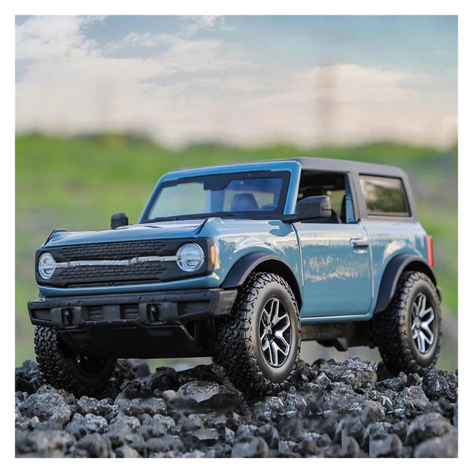 Btwodian Scale Model Car For Bronco For Badlands 2021 Diecast Model Car