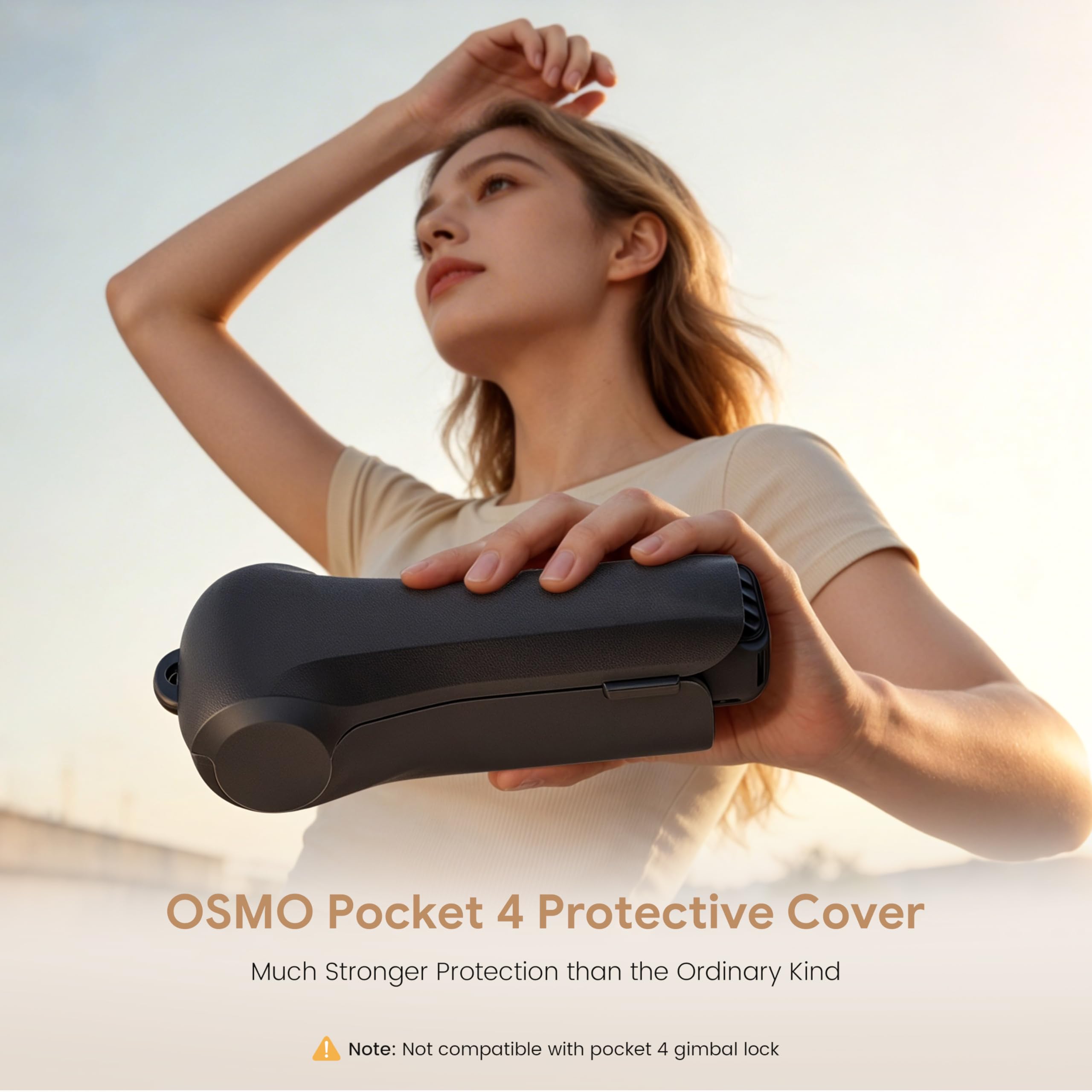 STARTRC Full Protection Case for DJI Osmo Pocket 4 with Filter Storage Compartments