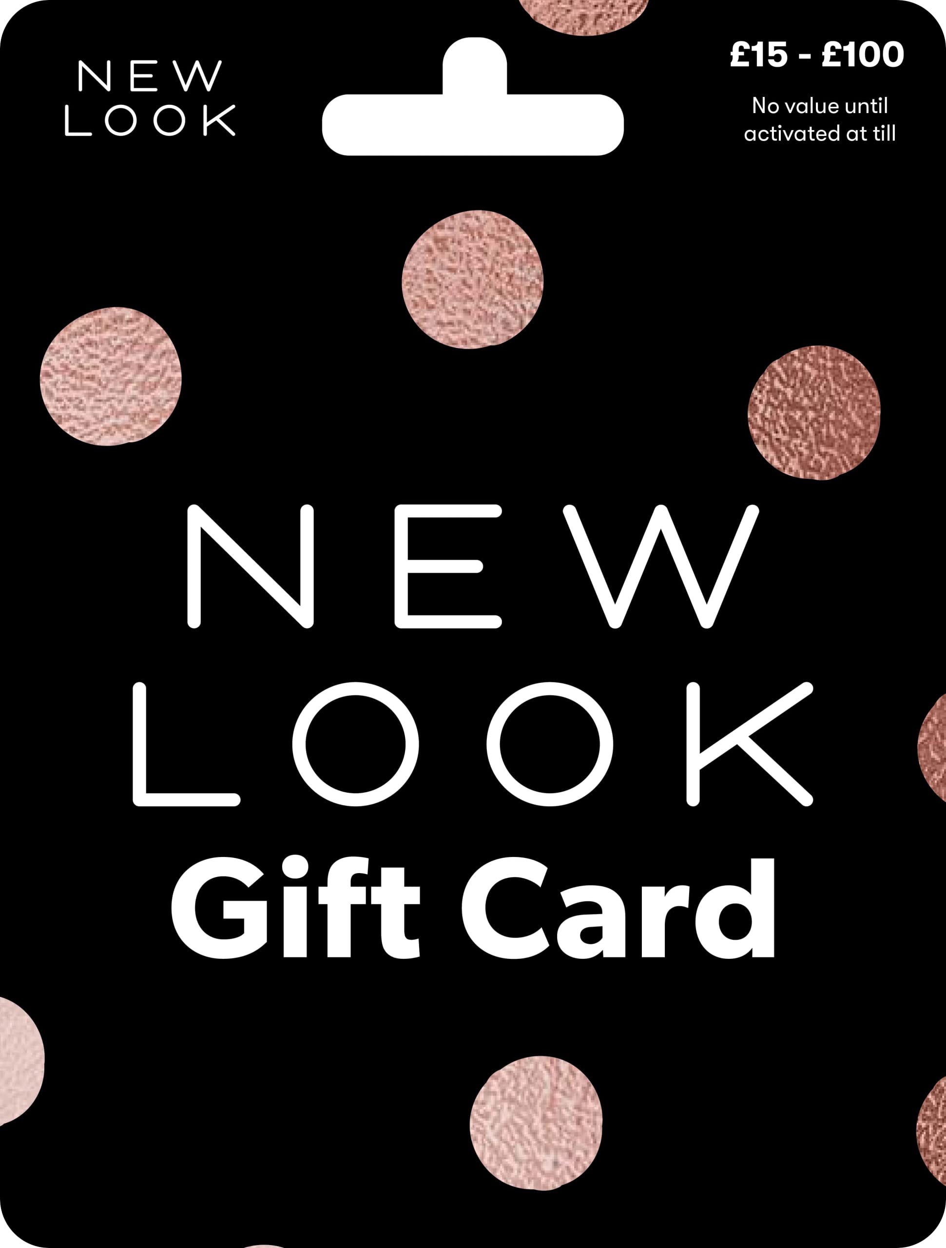 New Look Gift Card - UK Redemption - Delivered by Post