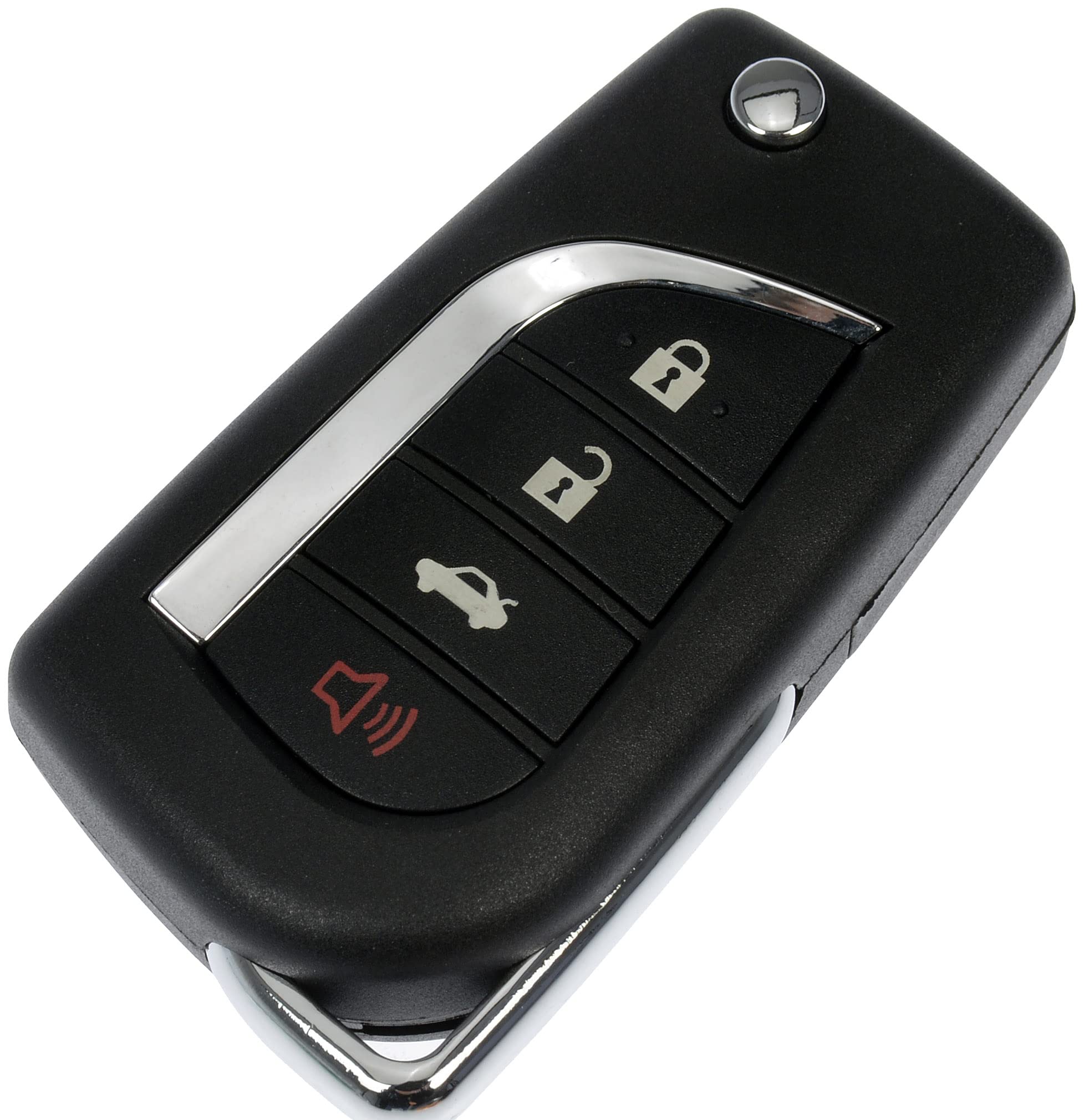 Dorman 99712ST Upgraded Keyless Entry Remote 4 Button - Blade Stamp Dot Compatible with Select Toyota Models