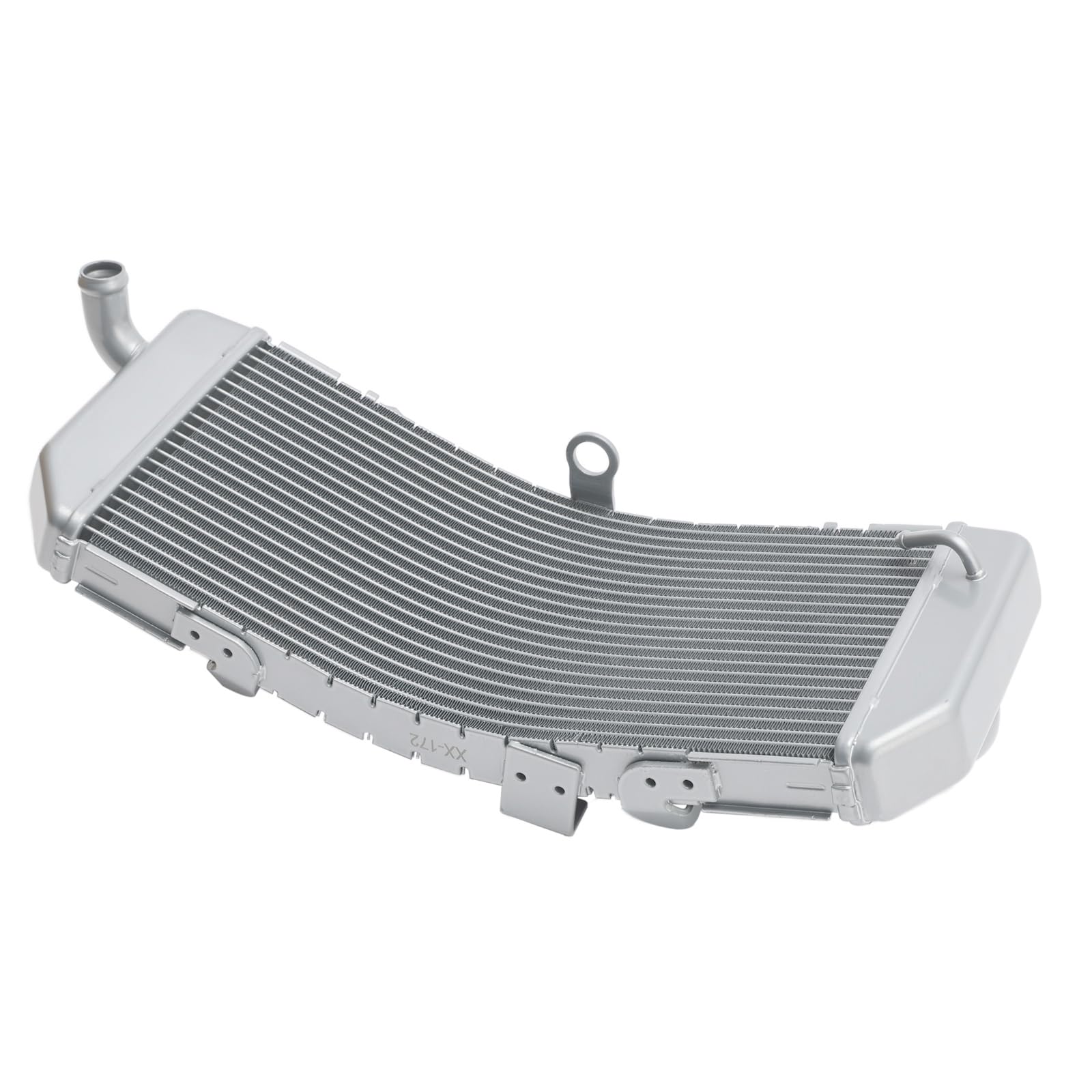 Topteng Aluminum Radiator Cooler Adatto per Yamaha TMAX530 T-Max 530 2012-2016 Silver