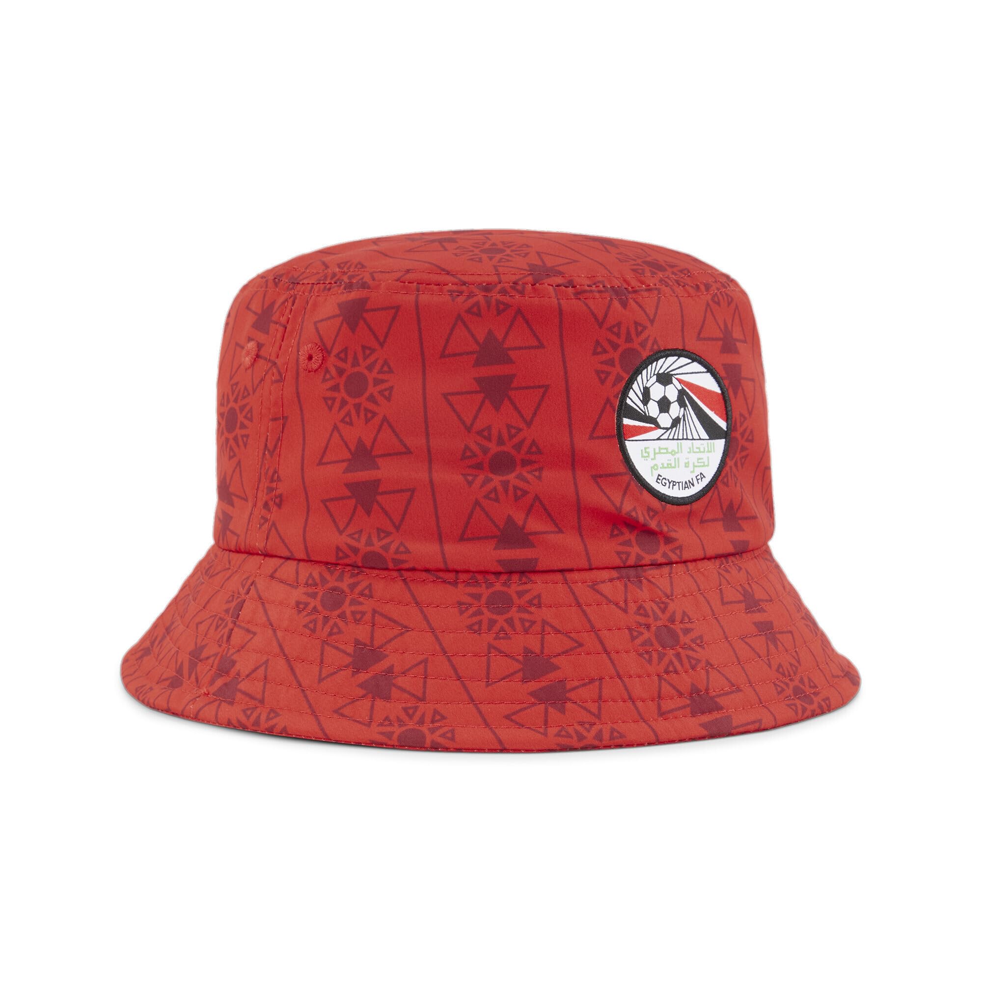 Puma Unisex Red Adults Egypt Football Bucket Hat 024709 01