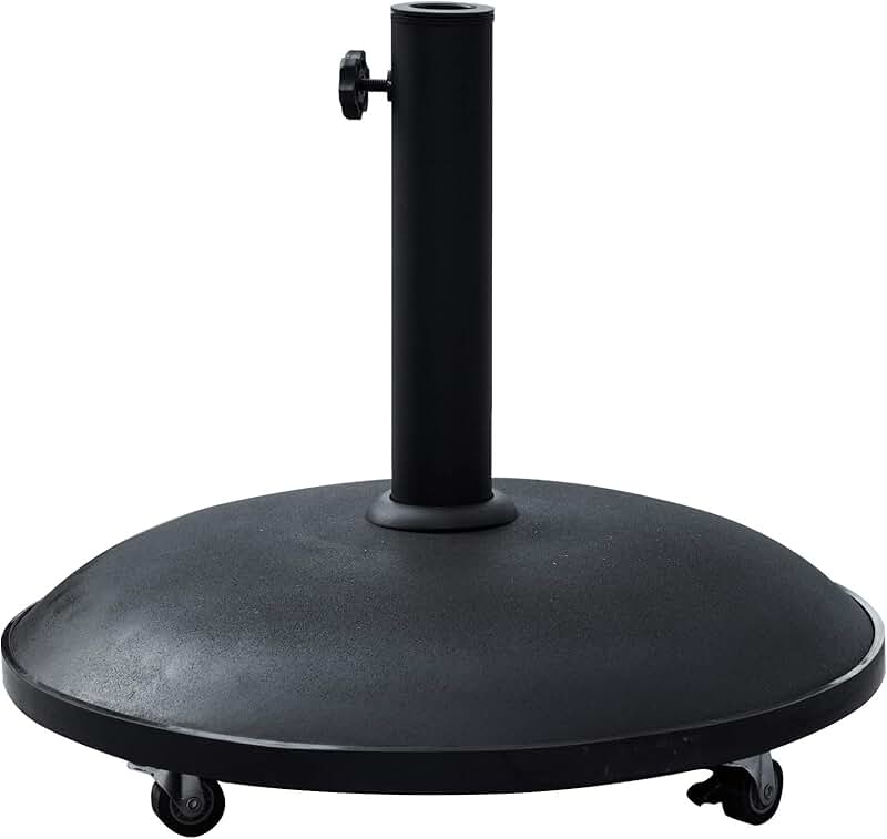 patio umbrella base with wheels
