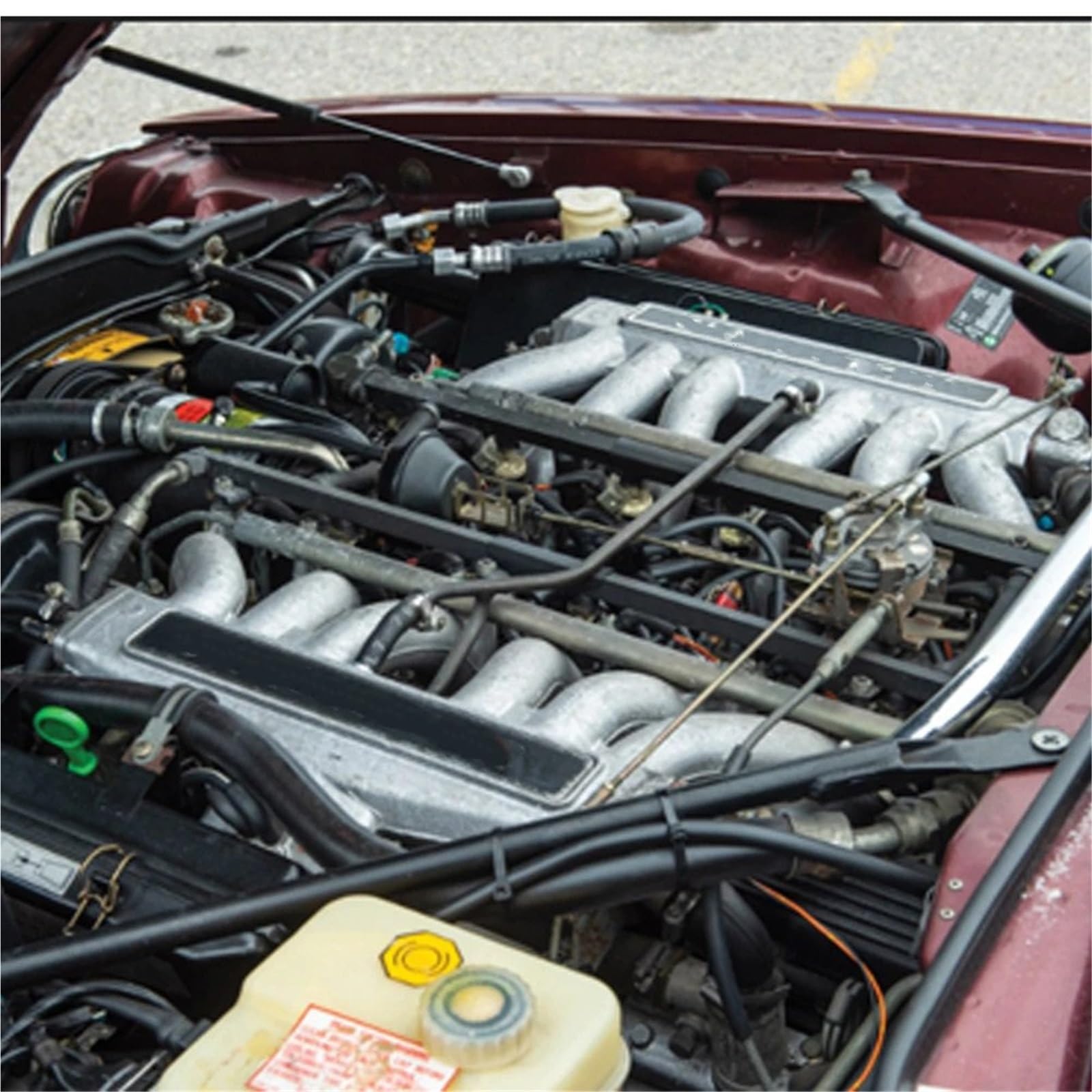 Amortyzator gazowy sprężyna gazowa Podpory Podnośnika Maski Przedniej Pasujące Do Jaguar XJS 1986-1991, Amortyzator Sprężyny Gazowej, Osłona Silnika, Amortyzator Kolumny