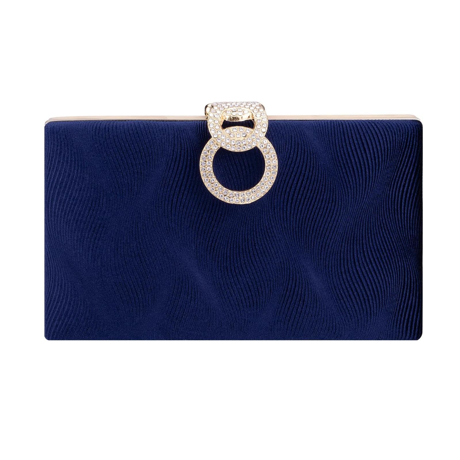 Bolso De Noche Bolsos De Noche con Broche para Mujer Bolsos De Terciopelo Cuadrados para Bodas Fiestas Nupciales Bolsos De Hombro Tipo Mensajero