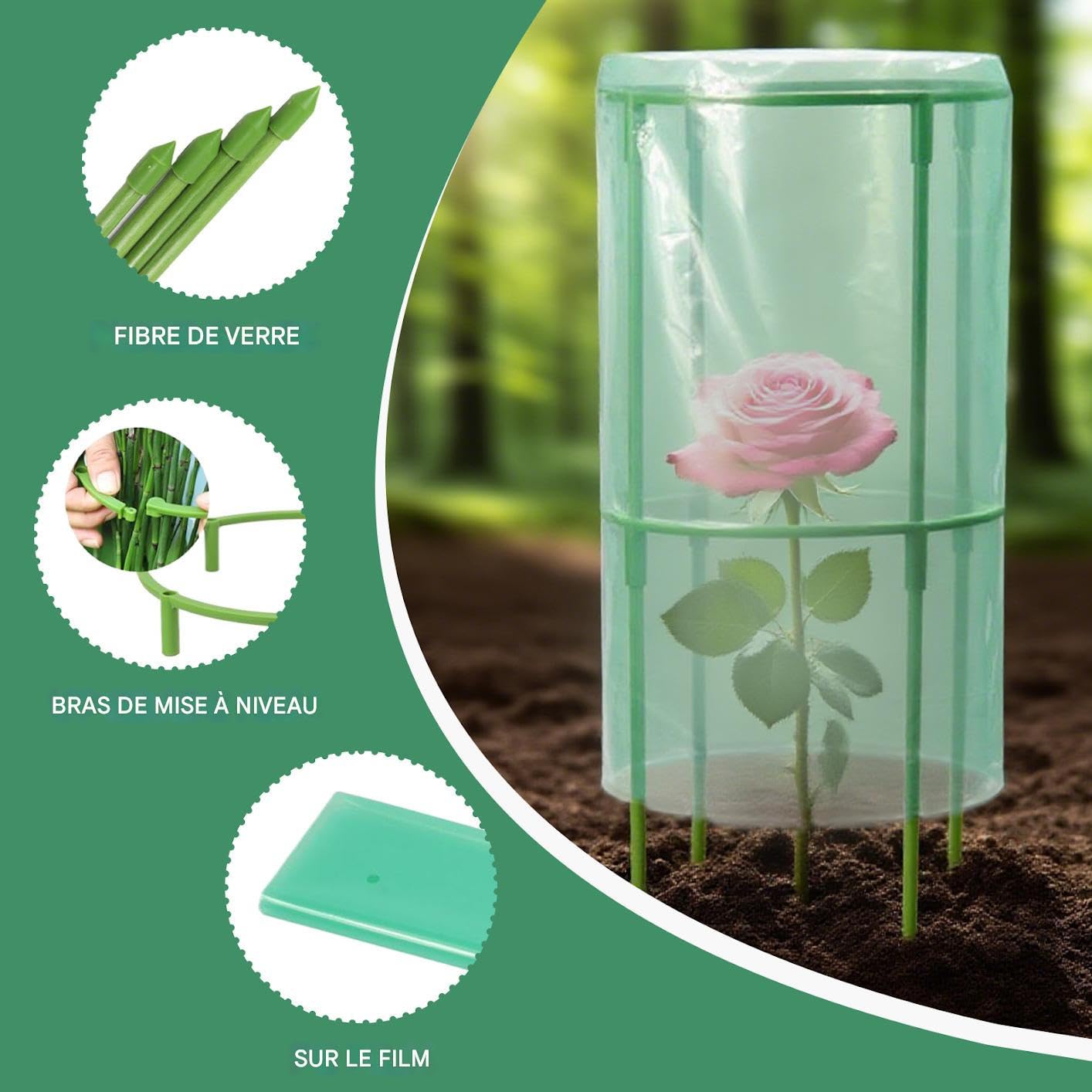 Cloches De Jardin Protection Contre Les Animaux Et Le Gel
