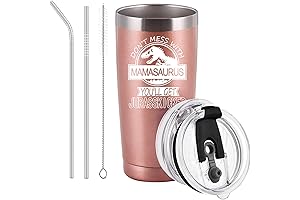 Mamasaurus Tumbler: A Legendary Sip for the Prehistoric Queen