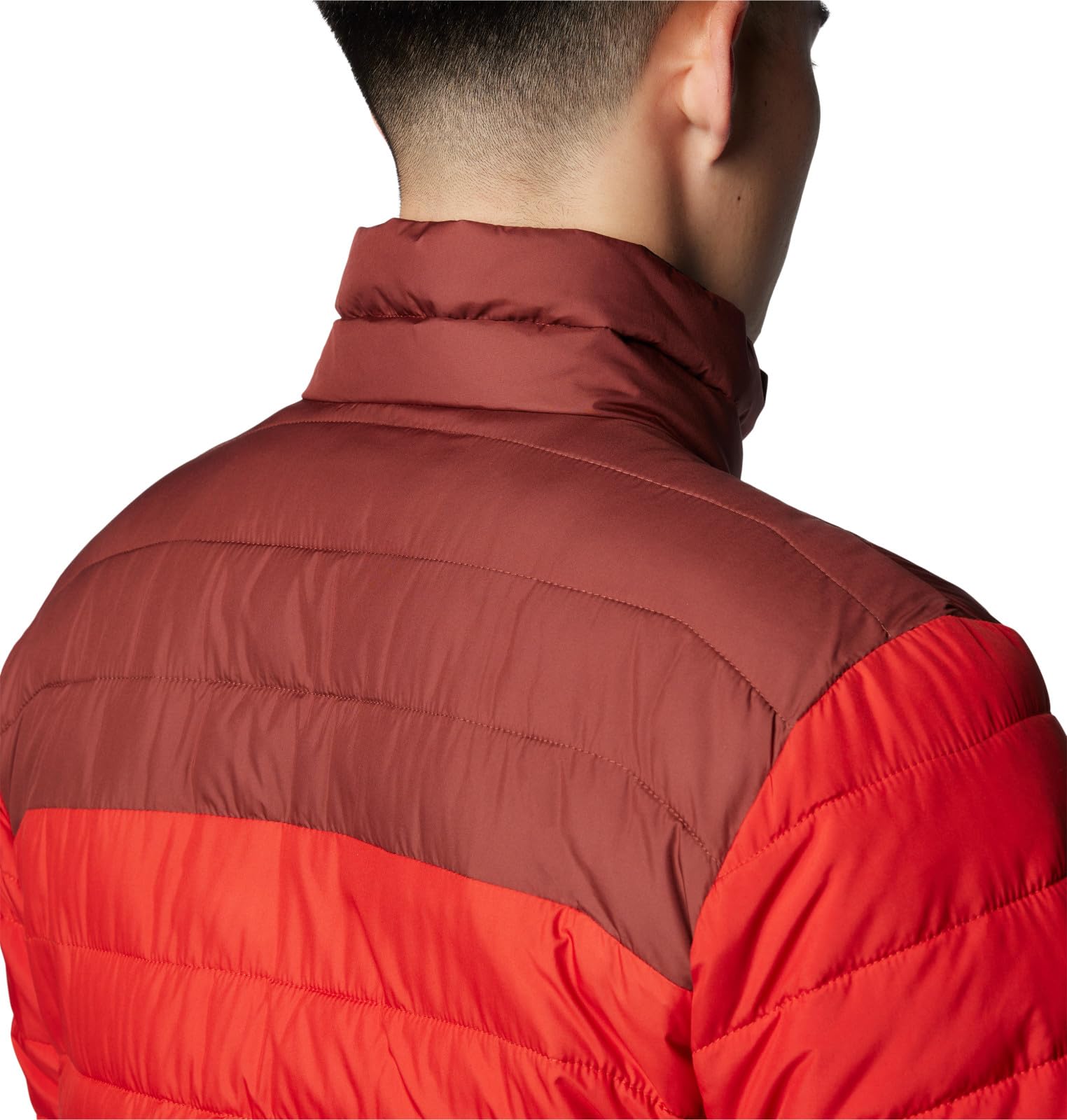 Columbia Men's Powder Lite II Jacket, Sail Red/Spice, Small view 6