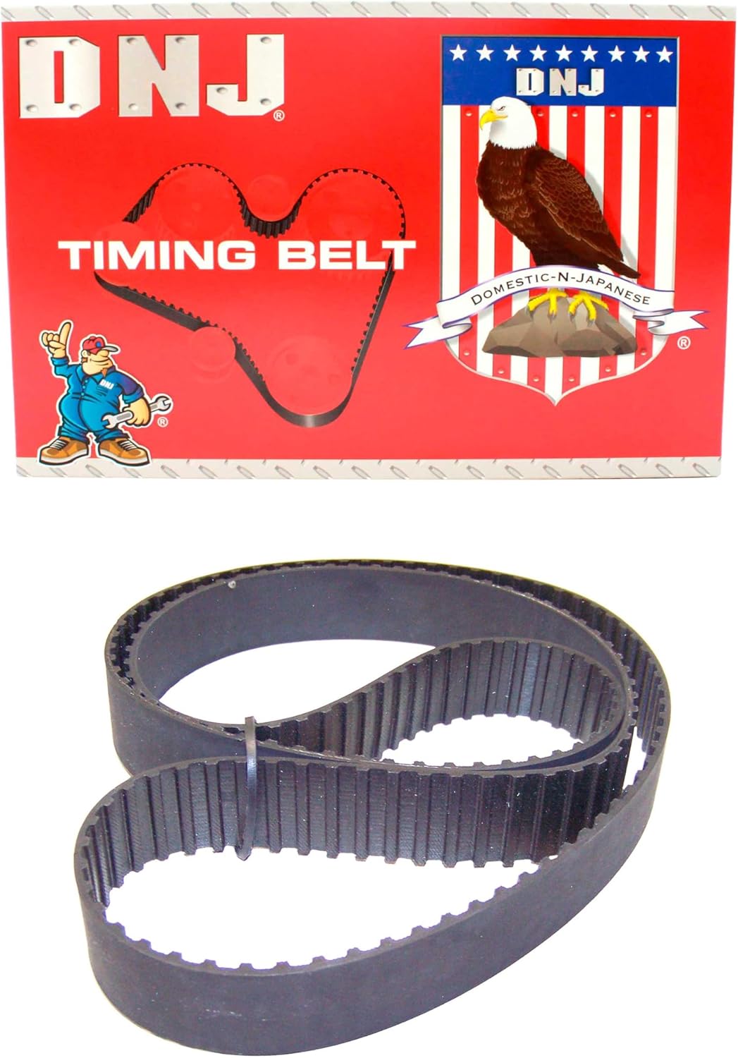 DNJ TB3112 Timing Belt for 1991-1995 Chevrolet, Oldsmobile, Pontiac Cutlass Supreme, Grand Prix, Lumina 3.4L V6 24V DOHC 207cid