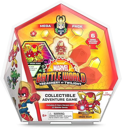 Miniatura 4 de Funko Marvel Battleworld: Serie 2 Treachery at Twilight Mega Pack , Iron Man (Spider-Island Suit)
