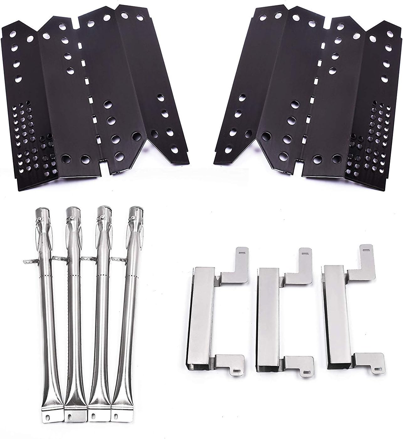 Replace parts Grill Pipe Burners Tube Heat Plate Tent Shield Crossover