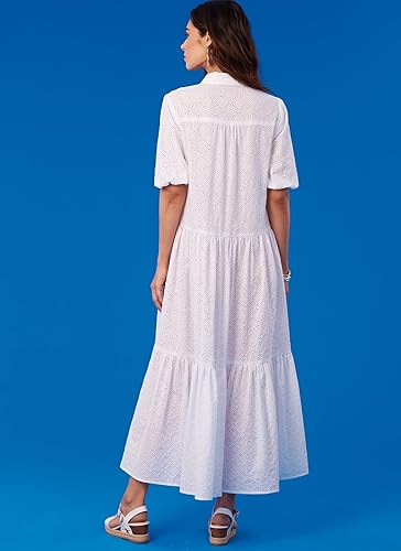 Miniatura 7 de McCalls M8285Y - Paquete de patrones de costura para vestidos y tops de señorita, código de diseño M8285, tallas XSM-SML-MED