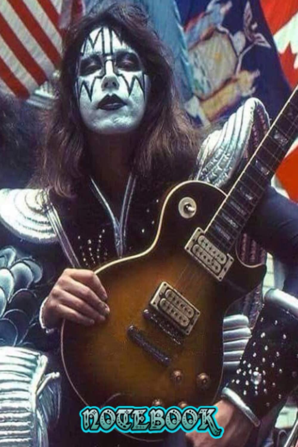 Notebook : Ace Frehley Soft Cover Blank Thankgiving Notebook | 6” x 9”, 100 pages | Gifts for Kids Girls Boys Teens Adults #14