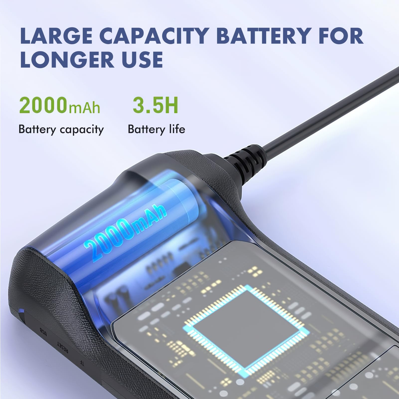 Endoskopkamera mit Bildschirm, 4.3 Zoll 1080P HD Inspektionskamera IP67 Wasserdicht, 5m Borescope mit LED Licht für Auto Rohr Motor Industrie