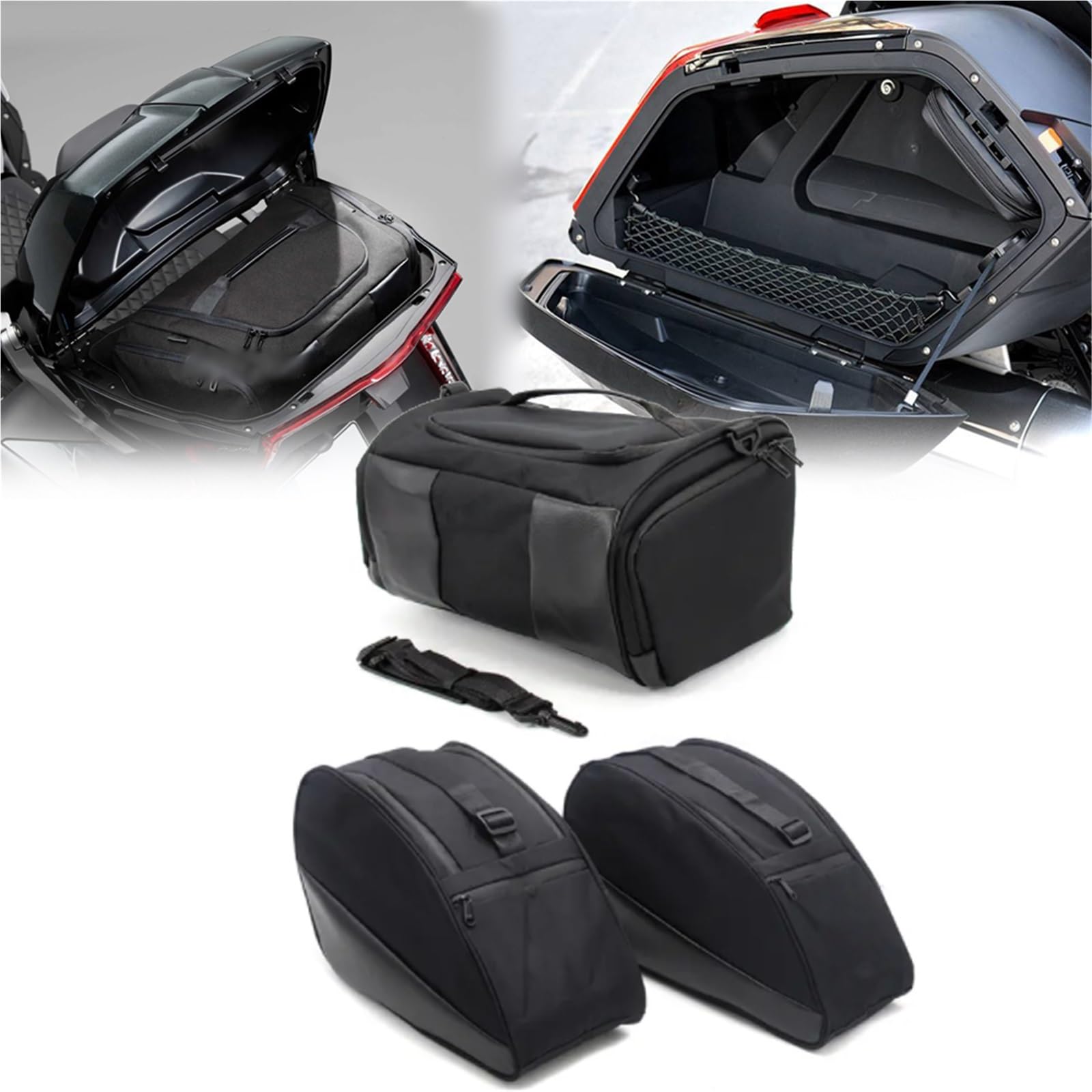 Sacoches arrière de moto K1600GA, doublure de boîte à outils et accessoires de sacoche