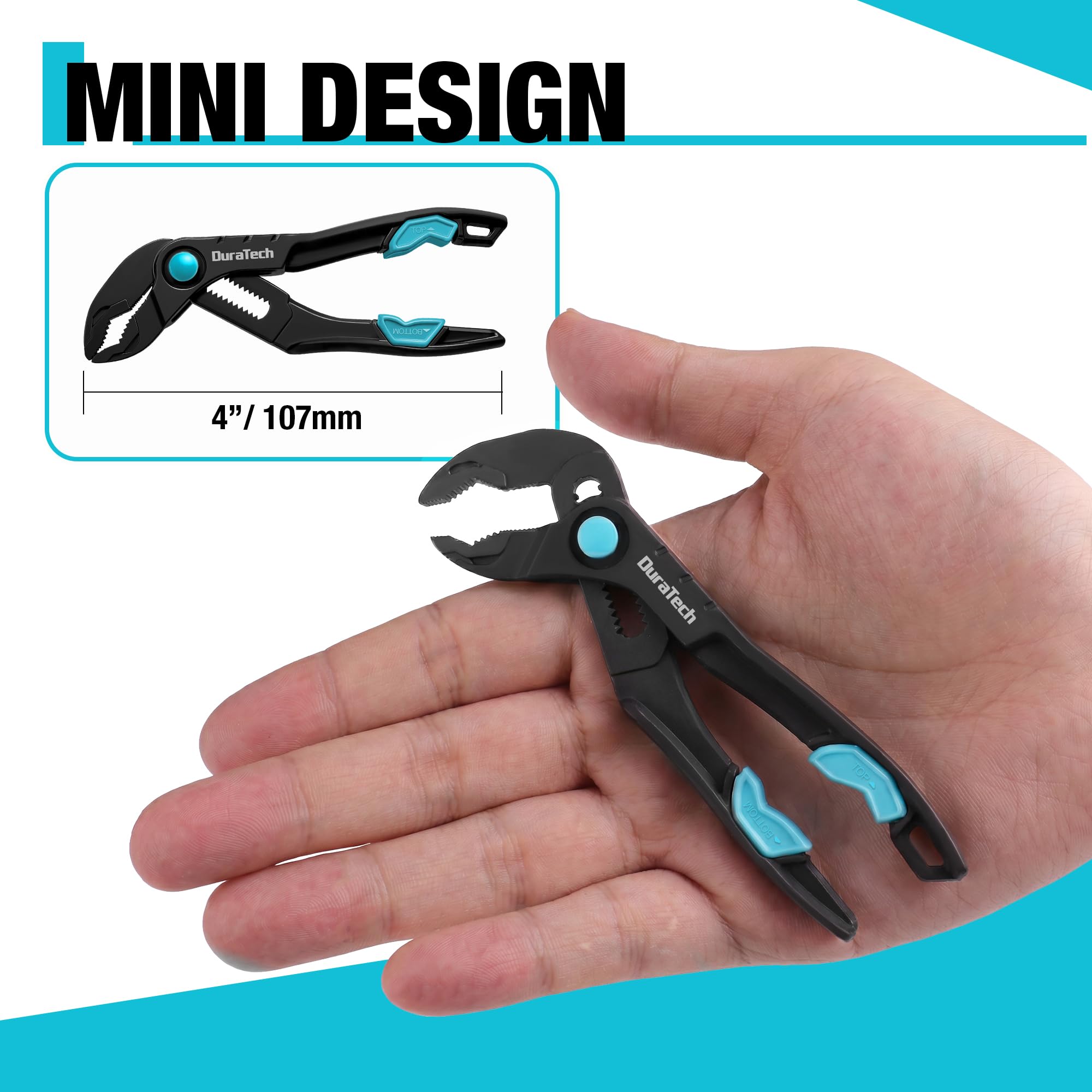 DURATECH Mini Pliers - Gripping Power -2