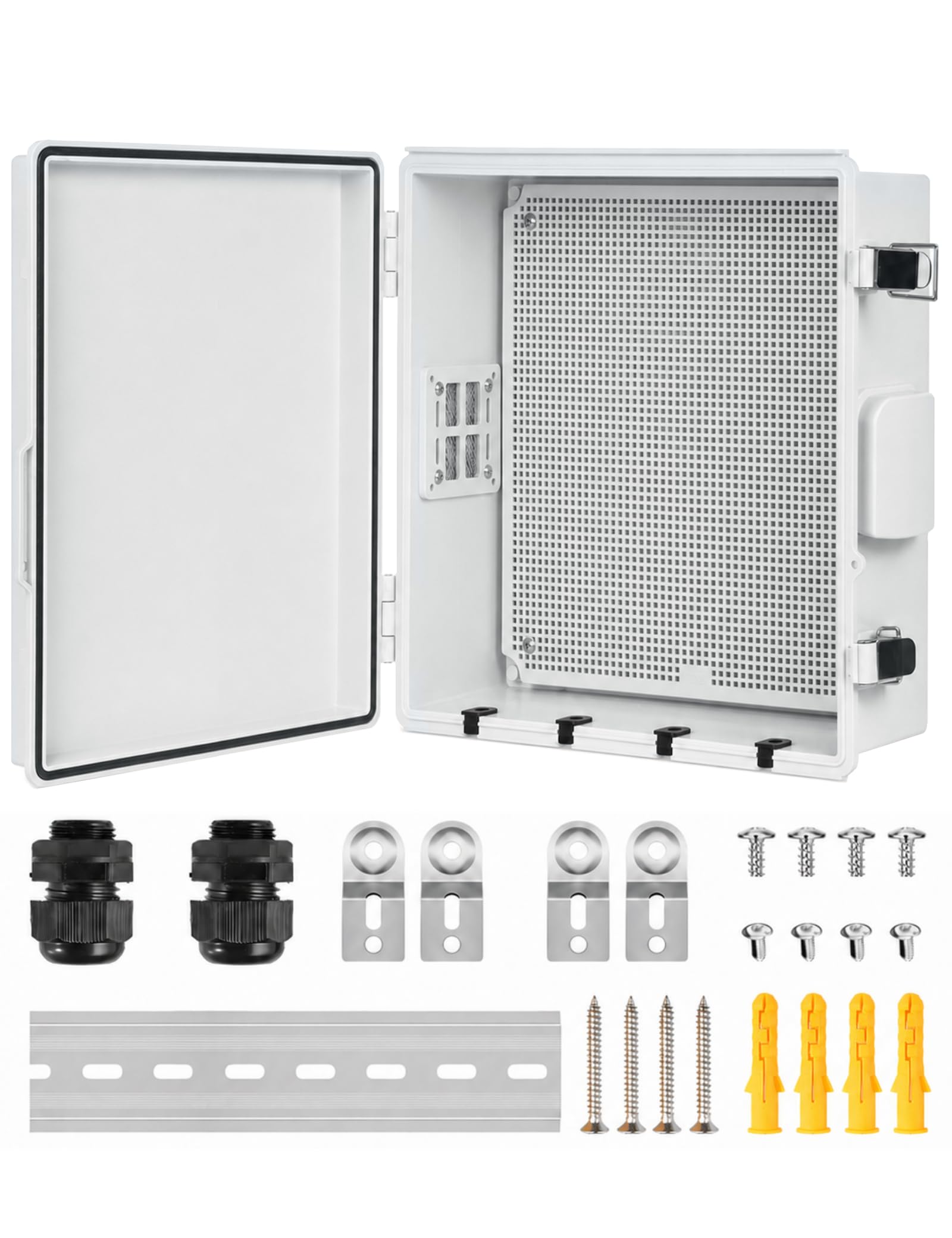 Vented Outdoor Electrical Box - Waterproof & Durable -9