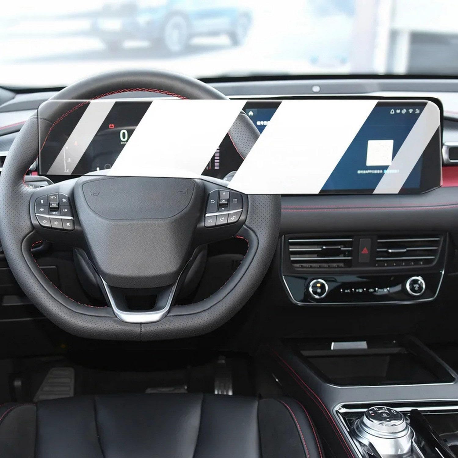 Film TPU Ford Edge 2021-2022 protection de navigation GPS et console centrale