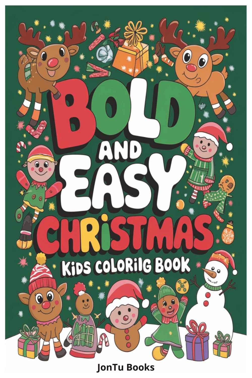 The Magic of Christmas 60 Page Children's Christmas Coloring Book