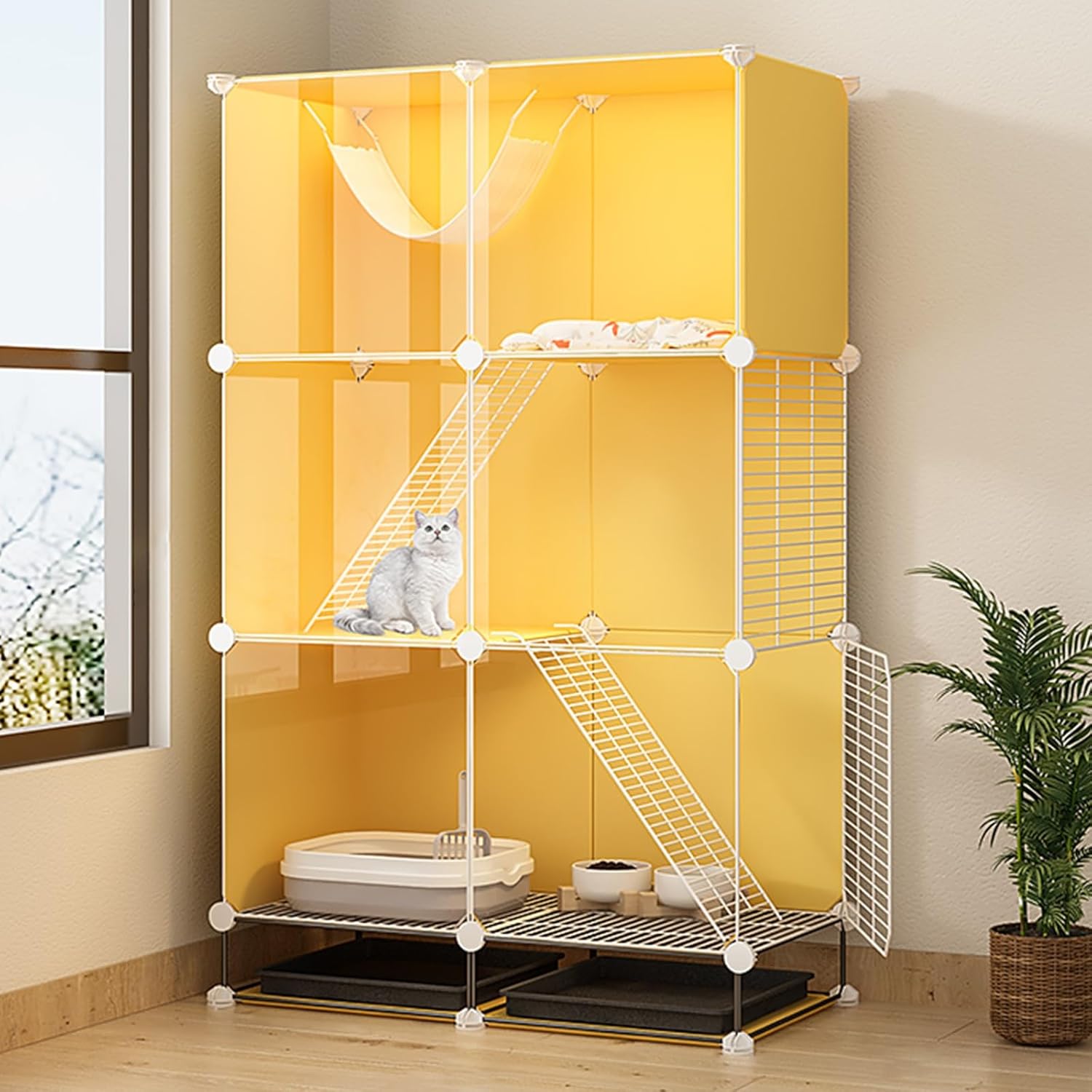 Cat Crates for Indoor Cats,Cat Cages Indoor DIY Indoor Pet