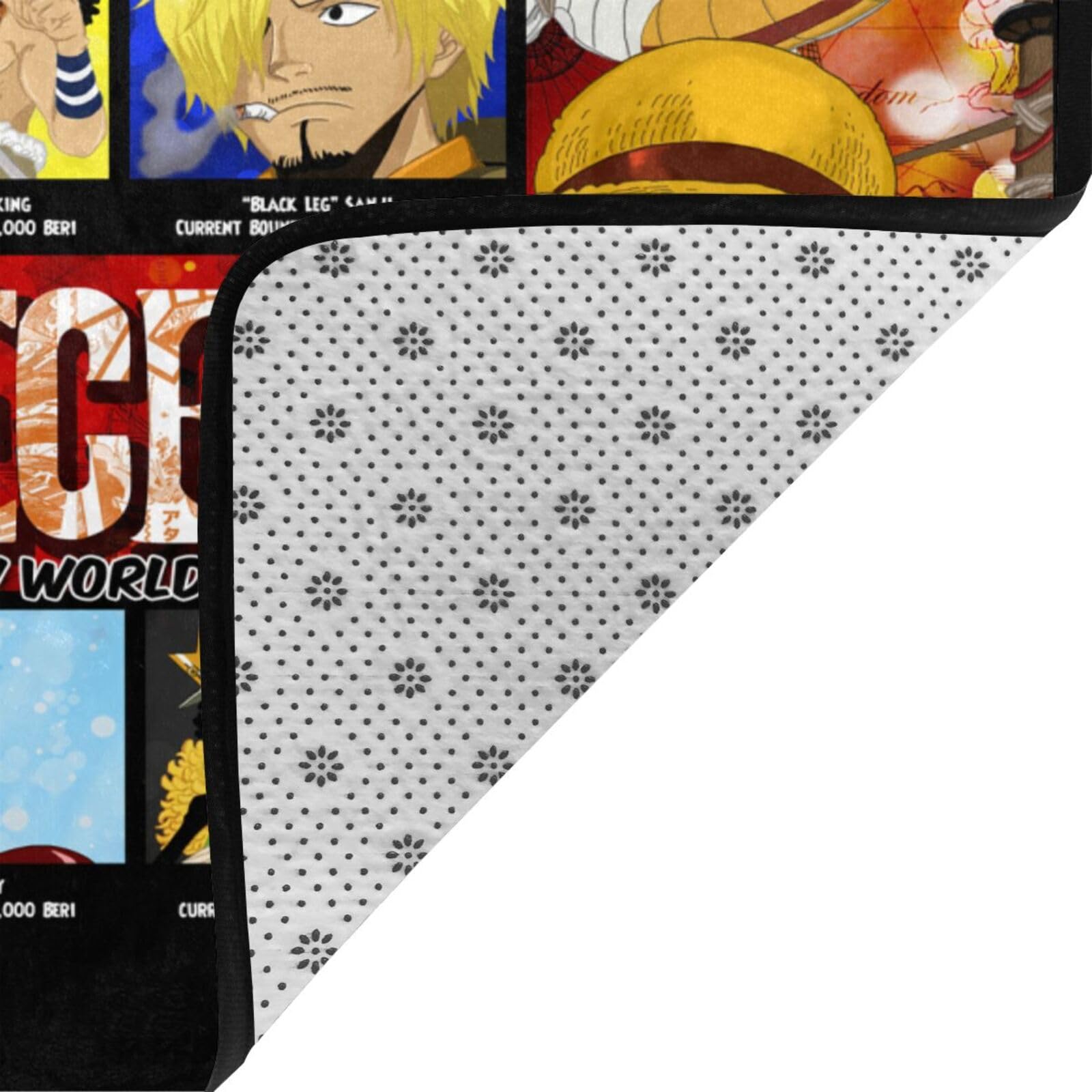 Amazon｜カーペット ワンピース ONE PIECE ラグマット 絨毯 203x148cm