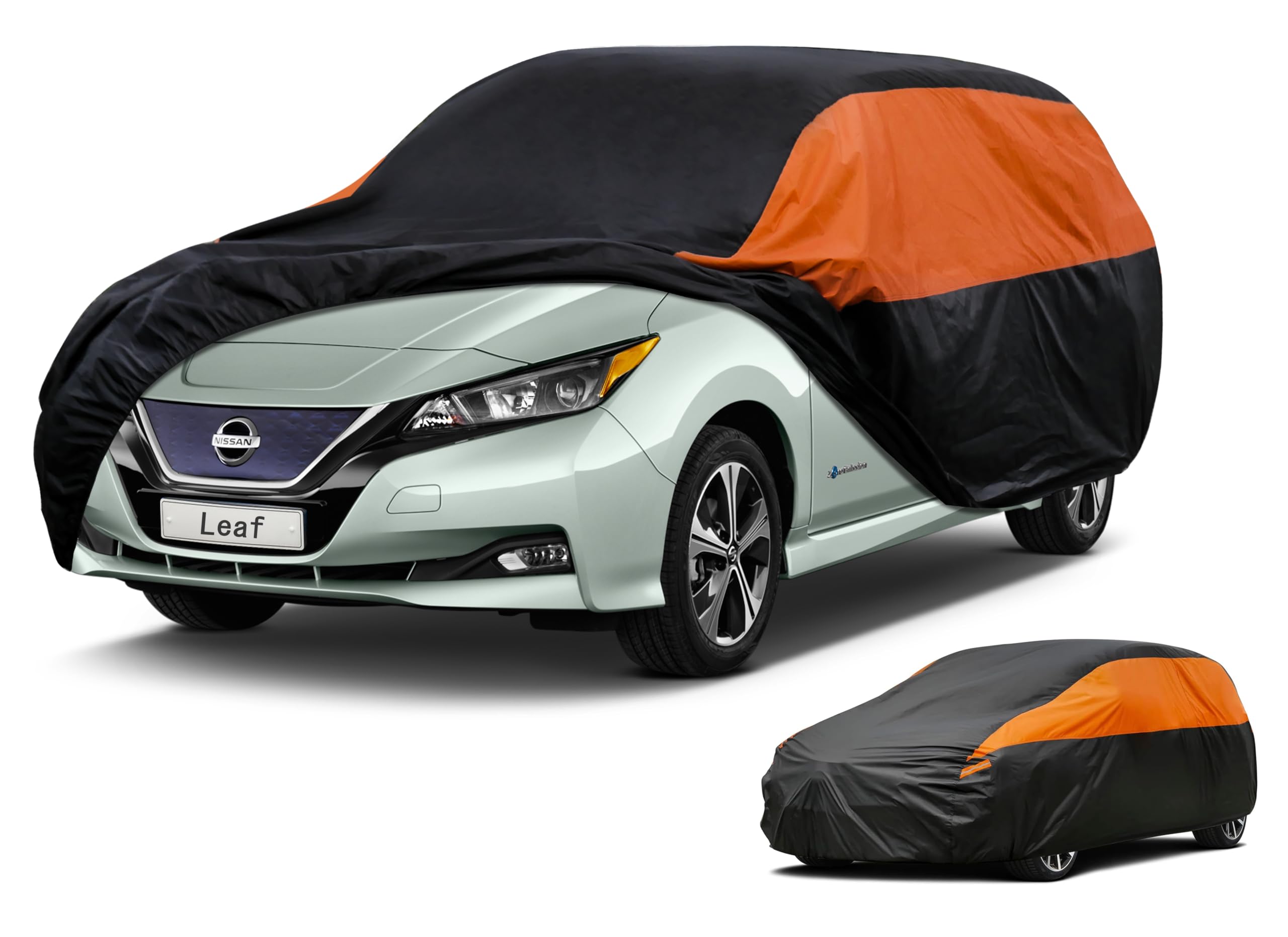 GUNHYI Waterproof Hatchback Full Car Cover Custom Fit Nissan Leaf