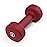 Marcy Neoprene Dumbbell, Single Piece, 8-lb, Burgundy